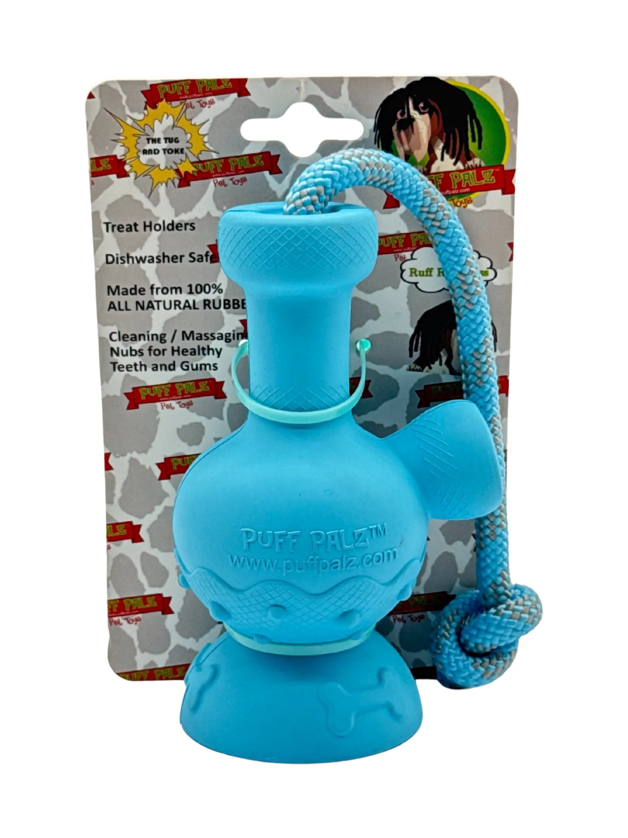 PUFF PALZ Tug & Toke Hundespielzeug Bong-Form klein