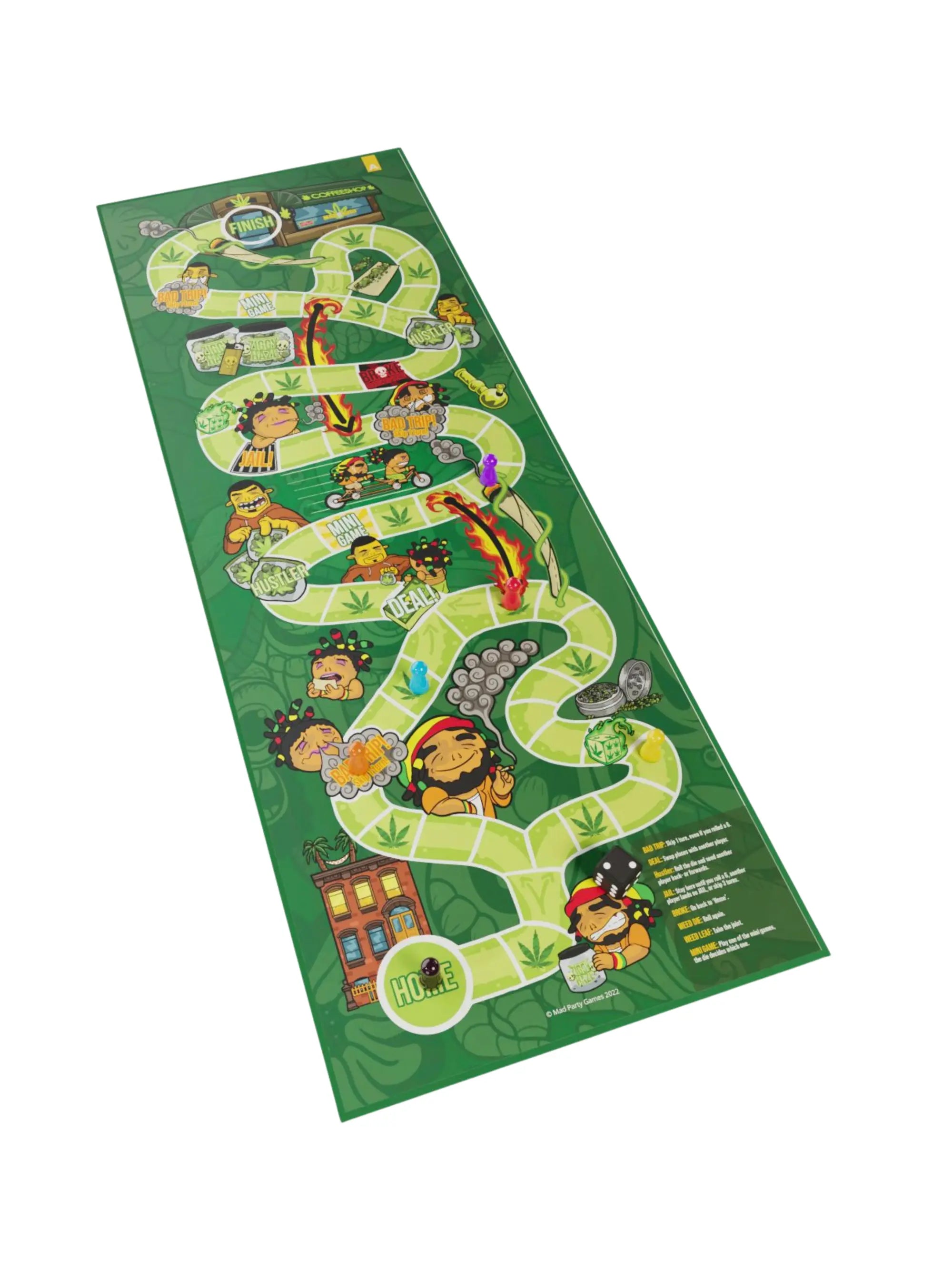 MadKush Party Cannabis Brettspiel