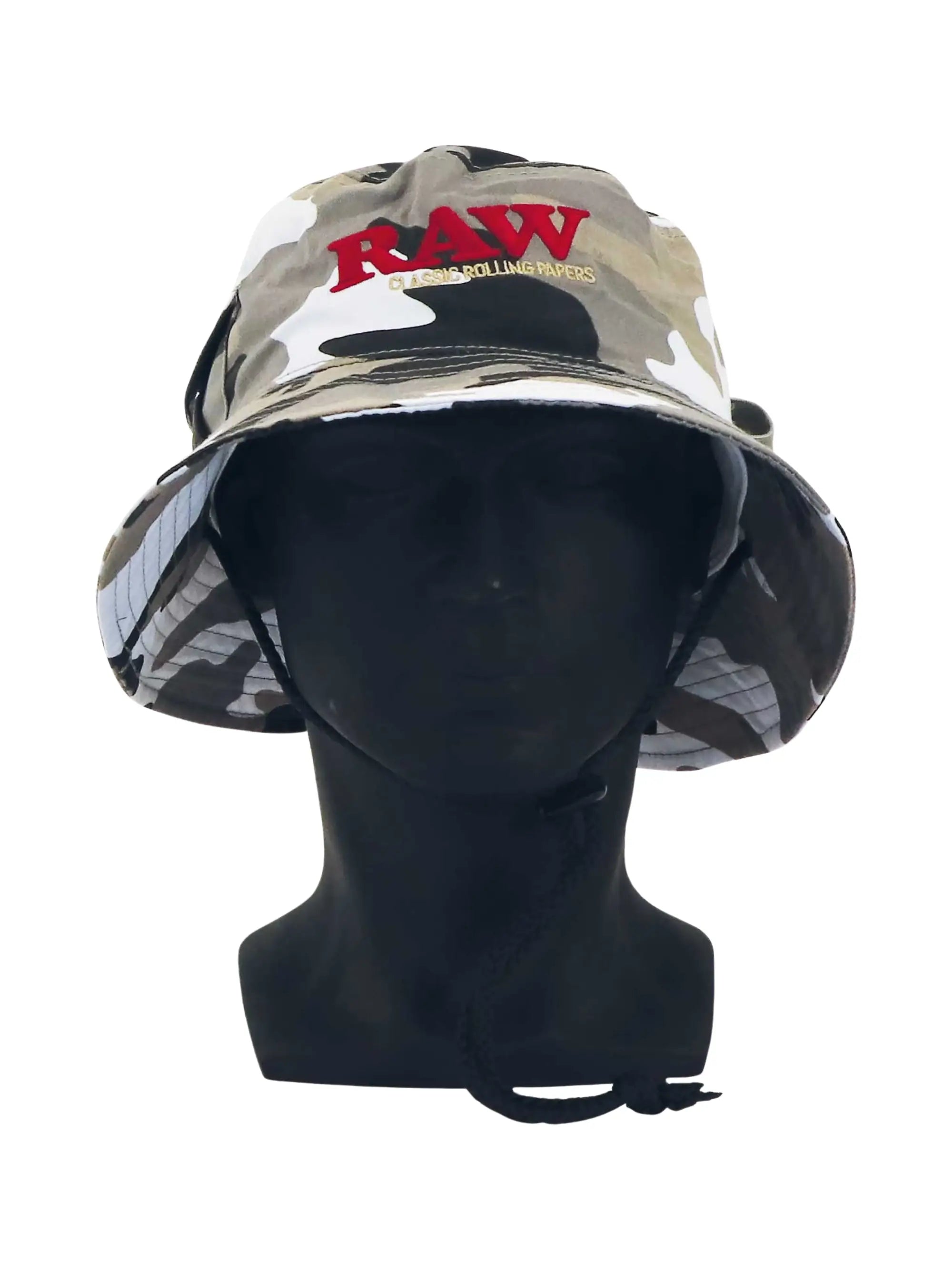 ROLLING PAPERS × RAW Bucket Hat – Camo