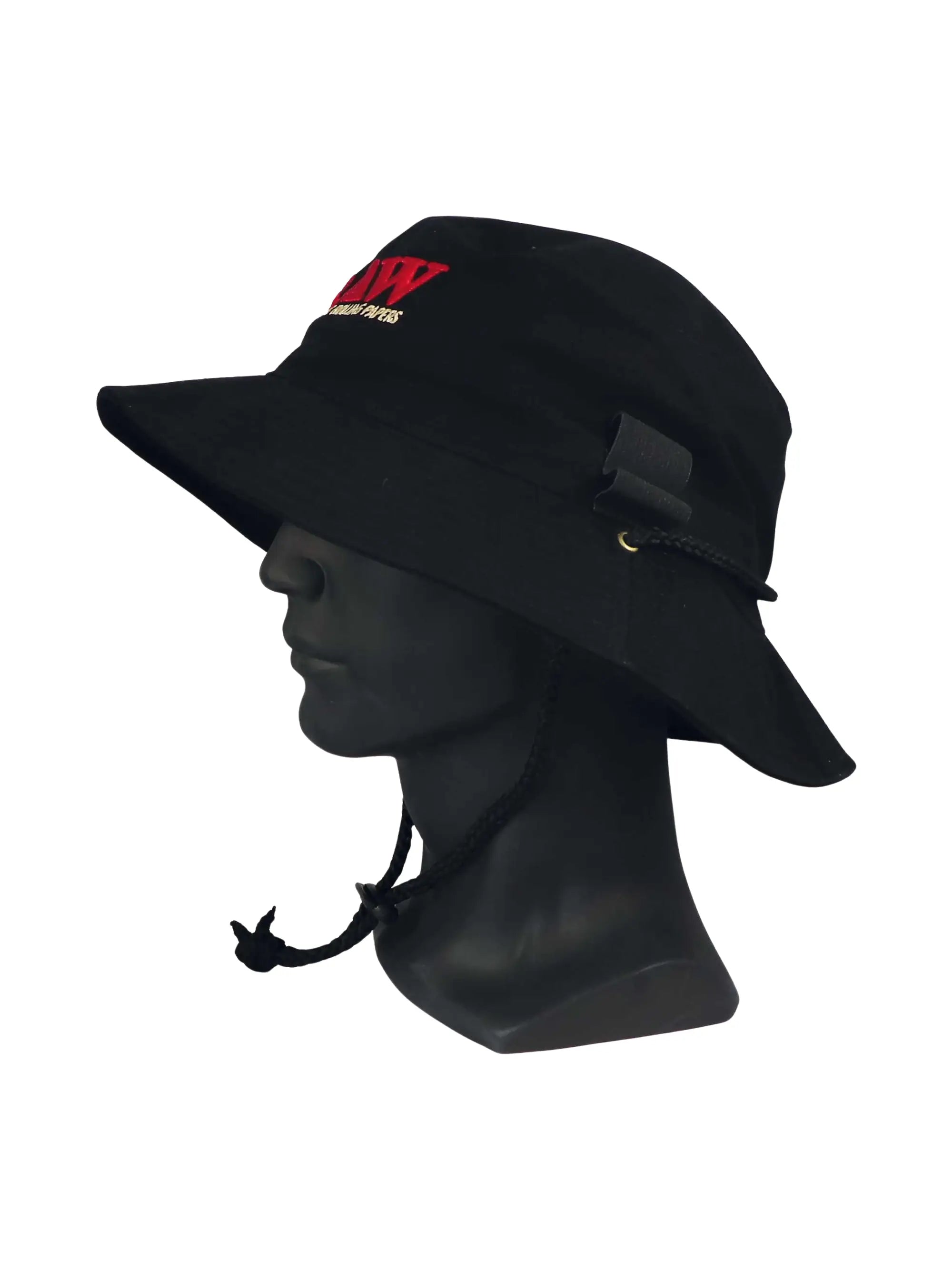 ROLLING PAPERS × RAW Bucket Hat – Schwarz