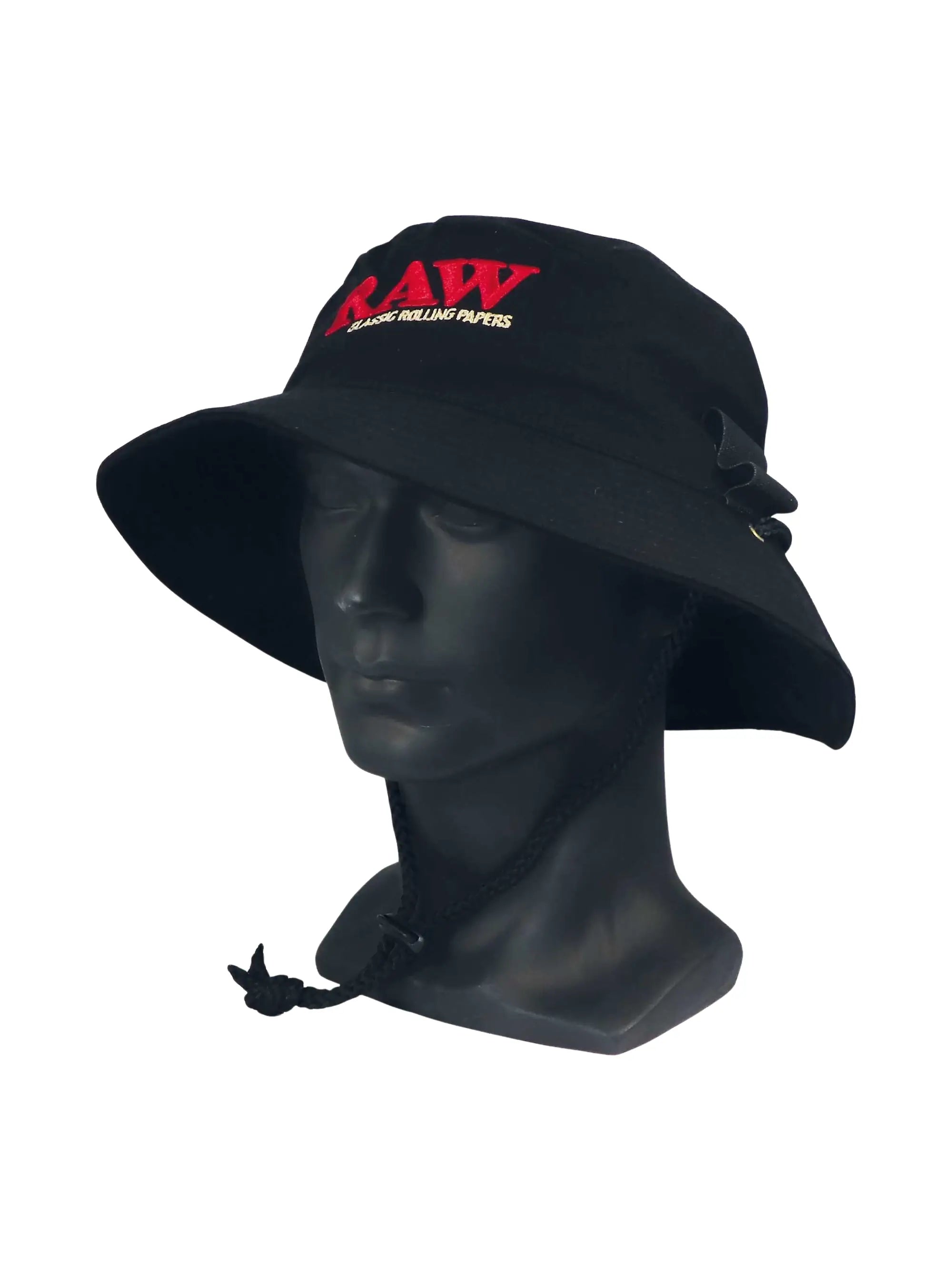 ROLLING PAPERS × RAW Bucket Hat – Schwarz