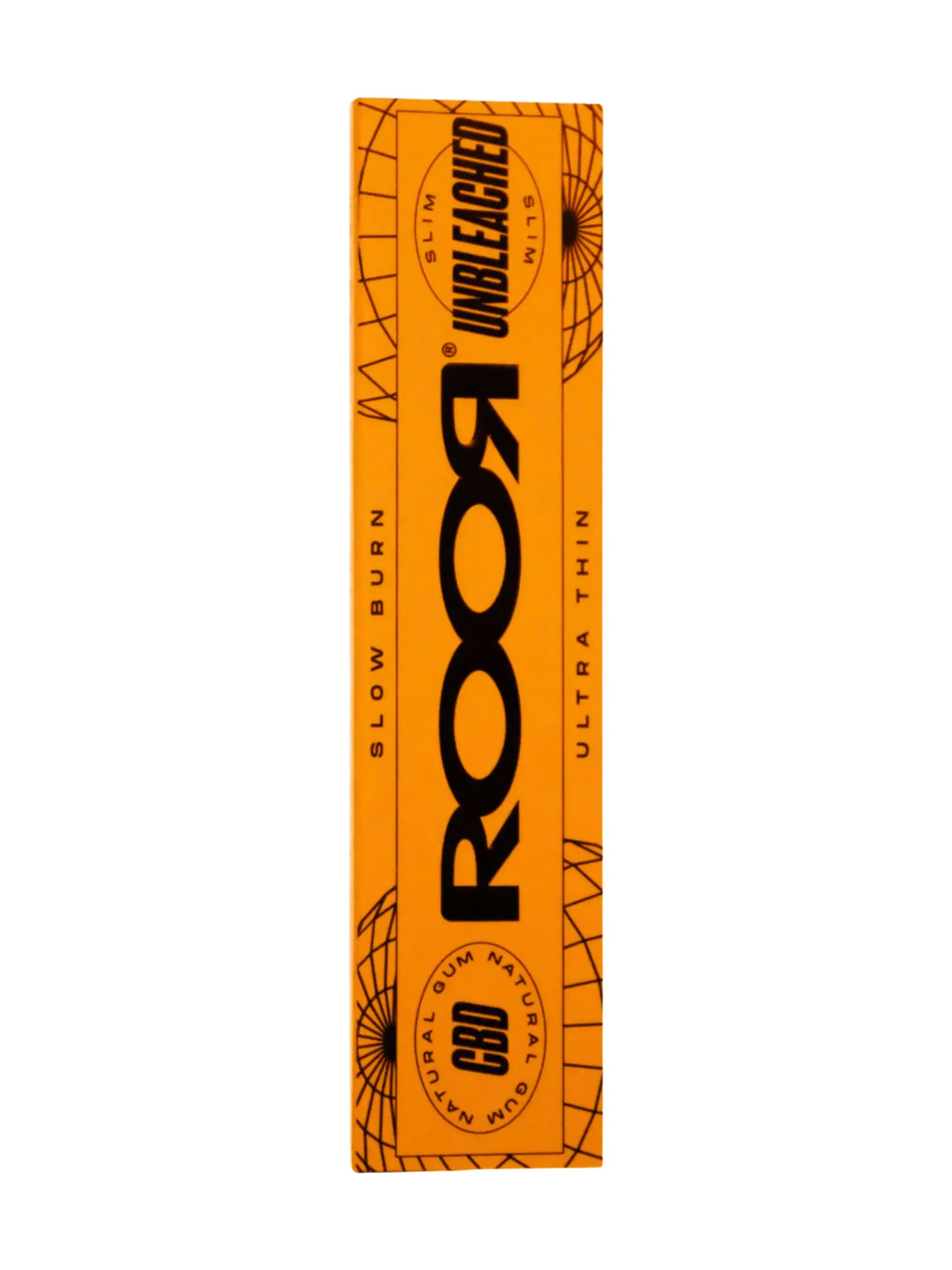 ROOR Unbleached Ultra Slim King Size Slim Papers Display 50 Hefte