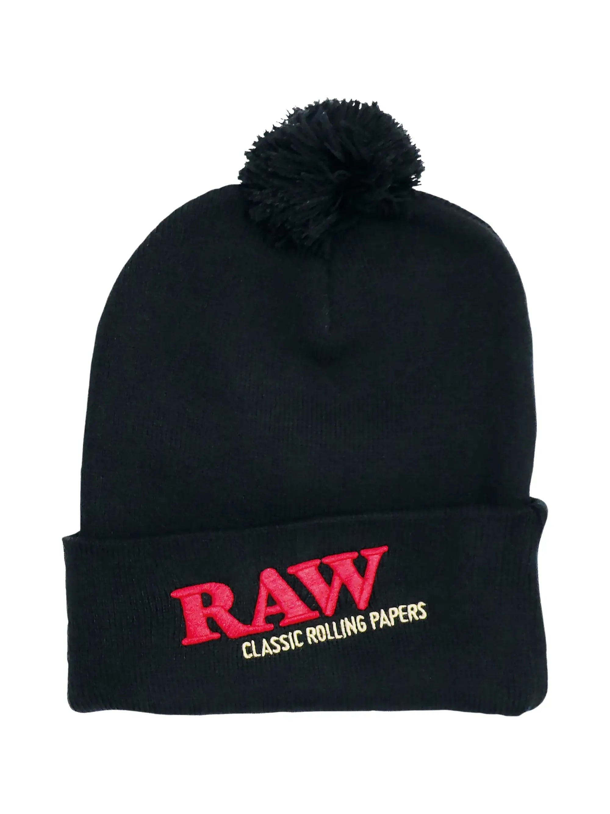 Rolling Papers × RAW Winter Mütze Schwarz