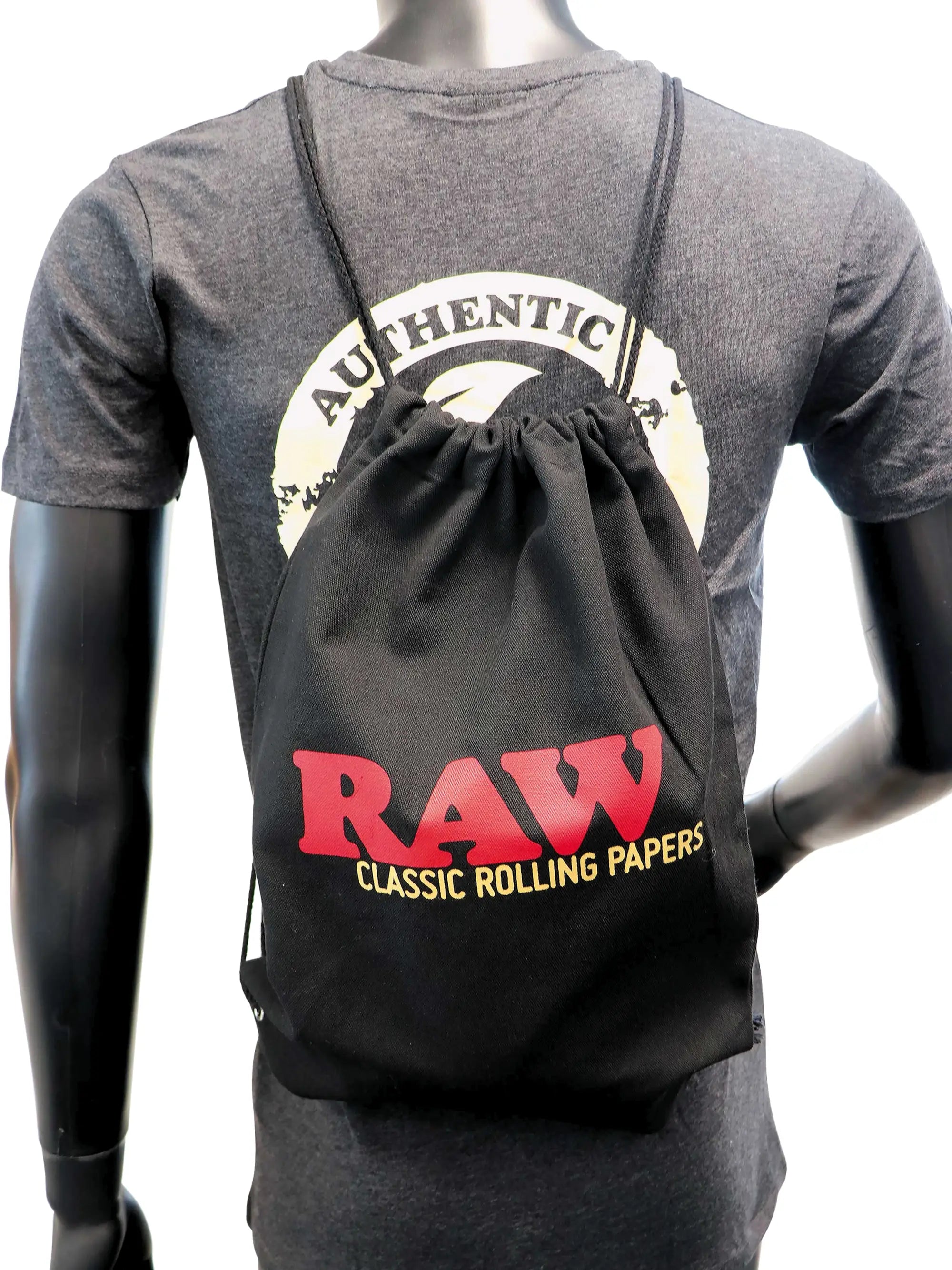 RAW Drawstring Bag Kordelzugbeutel Schwarz