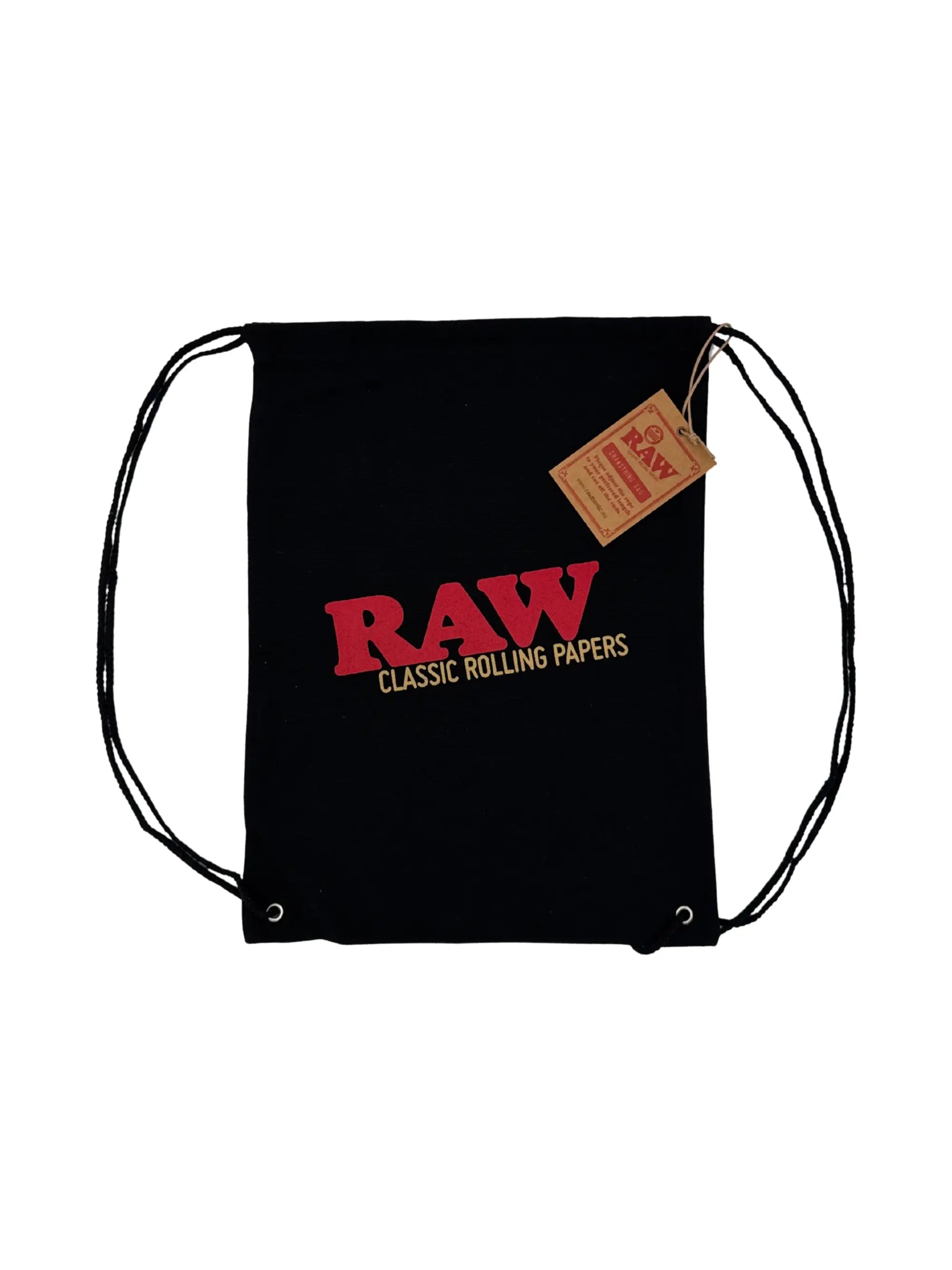 RAW Drawstring Bag Kordelzugbeutel Schwarz