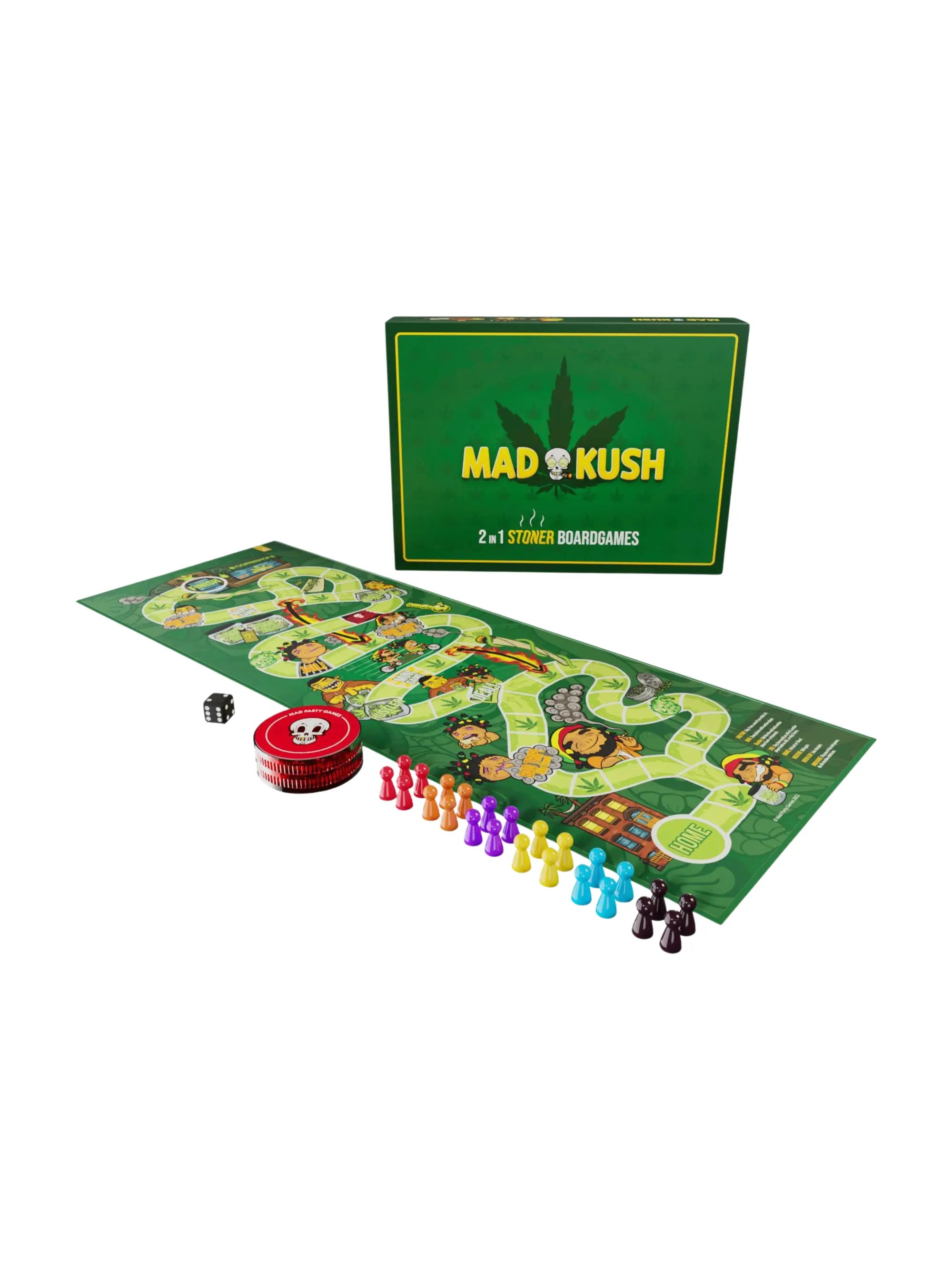 MadKush Party Cannabis Brettspiel