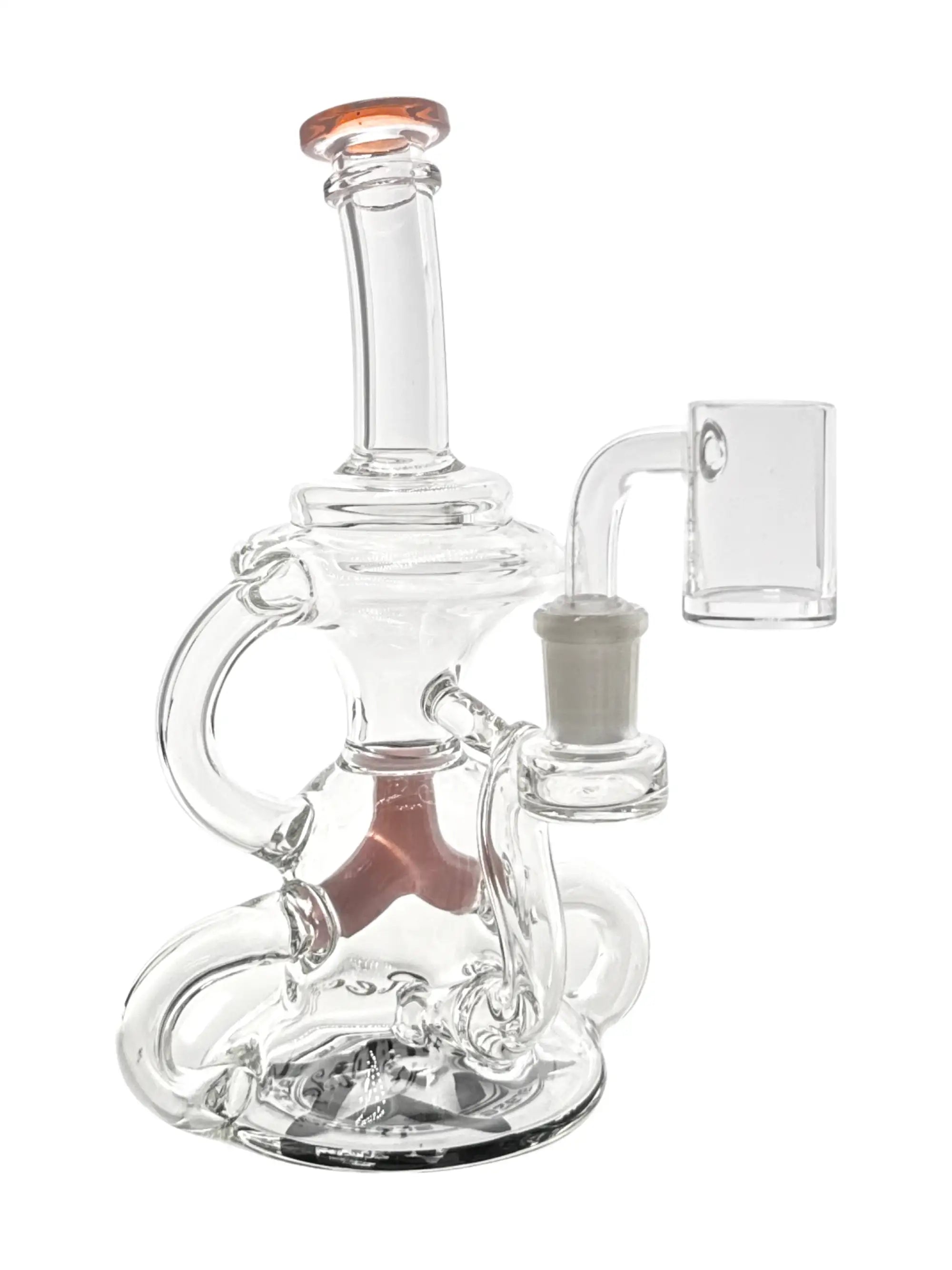 BLAZE GLASS Dab Rig Recycle Pink
