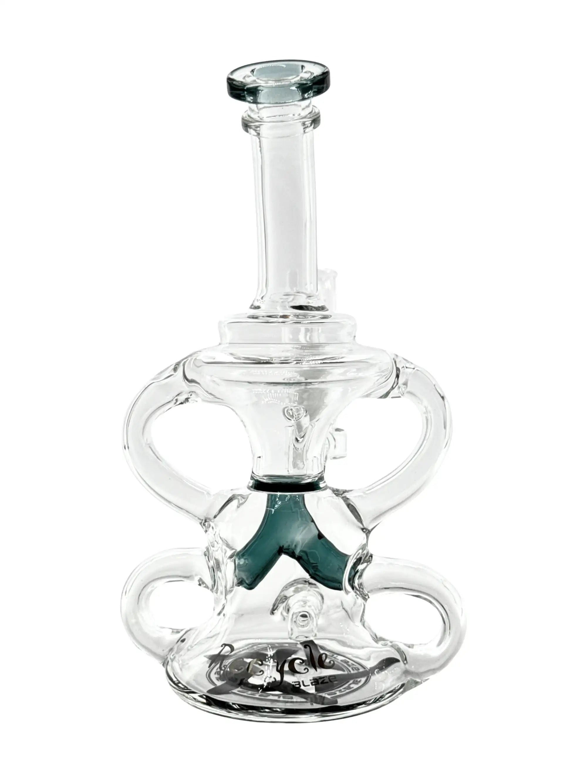 BLAZE GLASS Dab Rig Recycle Türkis