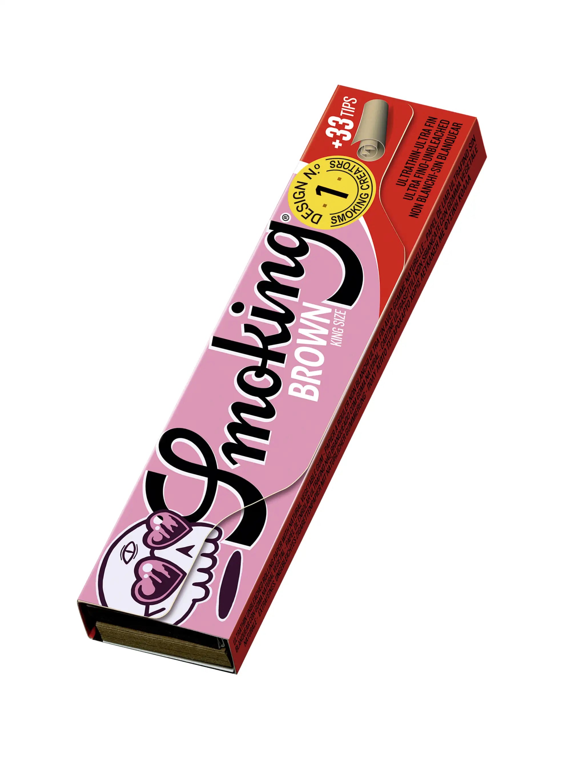 Smoking Brown King Size Papers + Tips "Creator" Edition 1