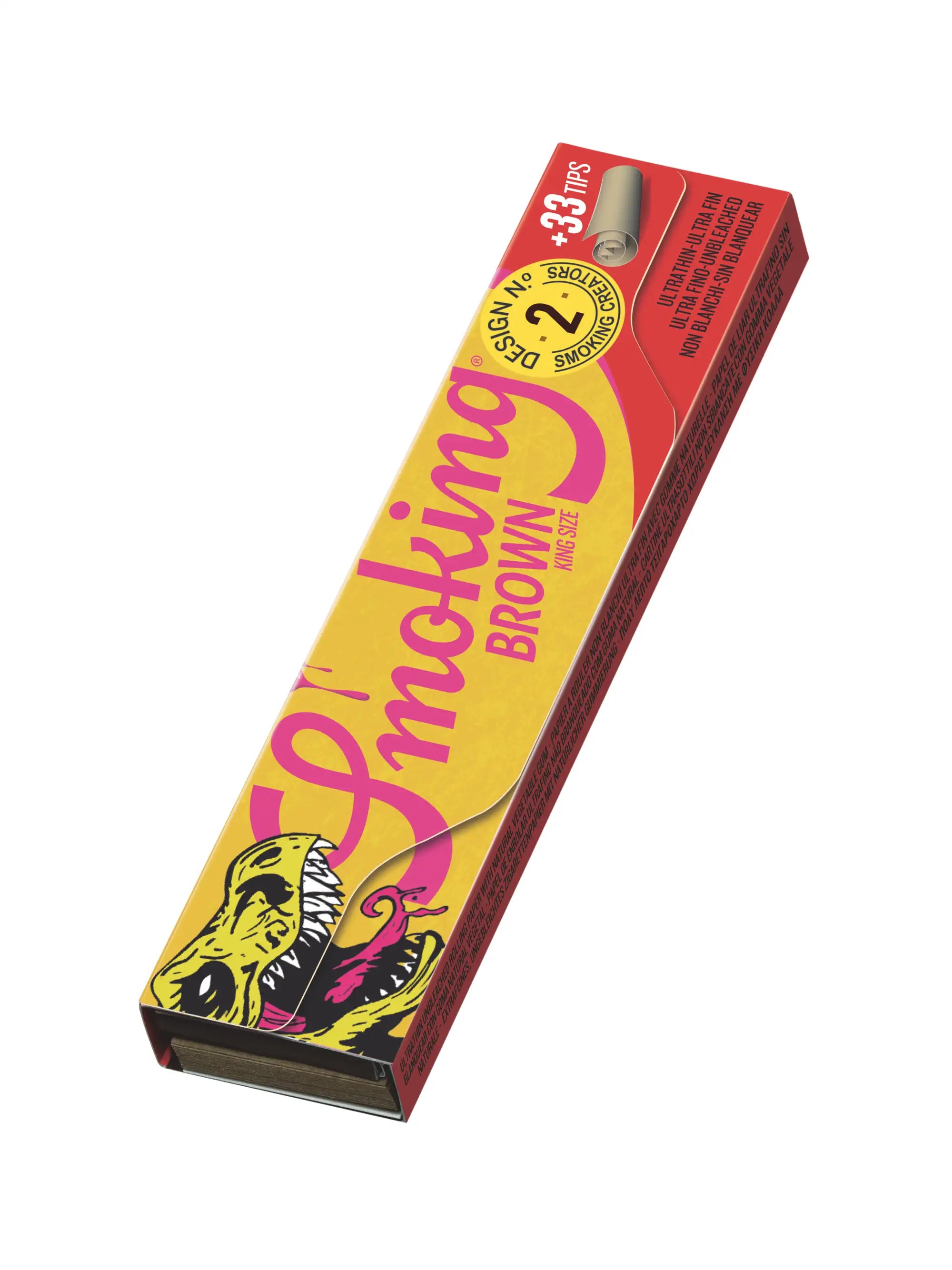 Smoking Brown King Size Papers + Tips "Creator" Edition 2