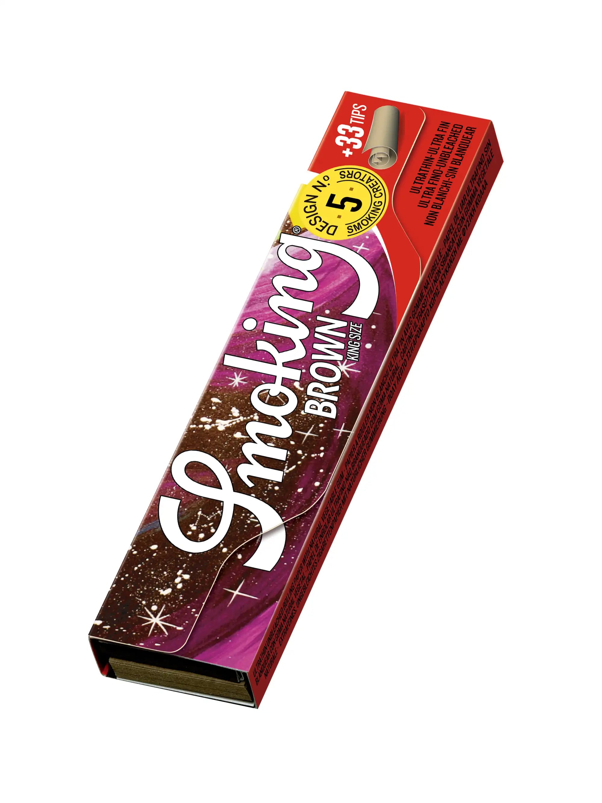 Smoking Brown King Size Papers + Tips "Creator" Edition 5