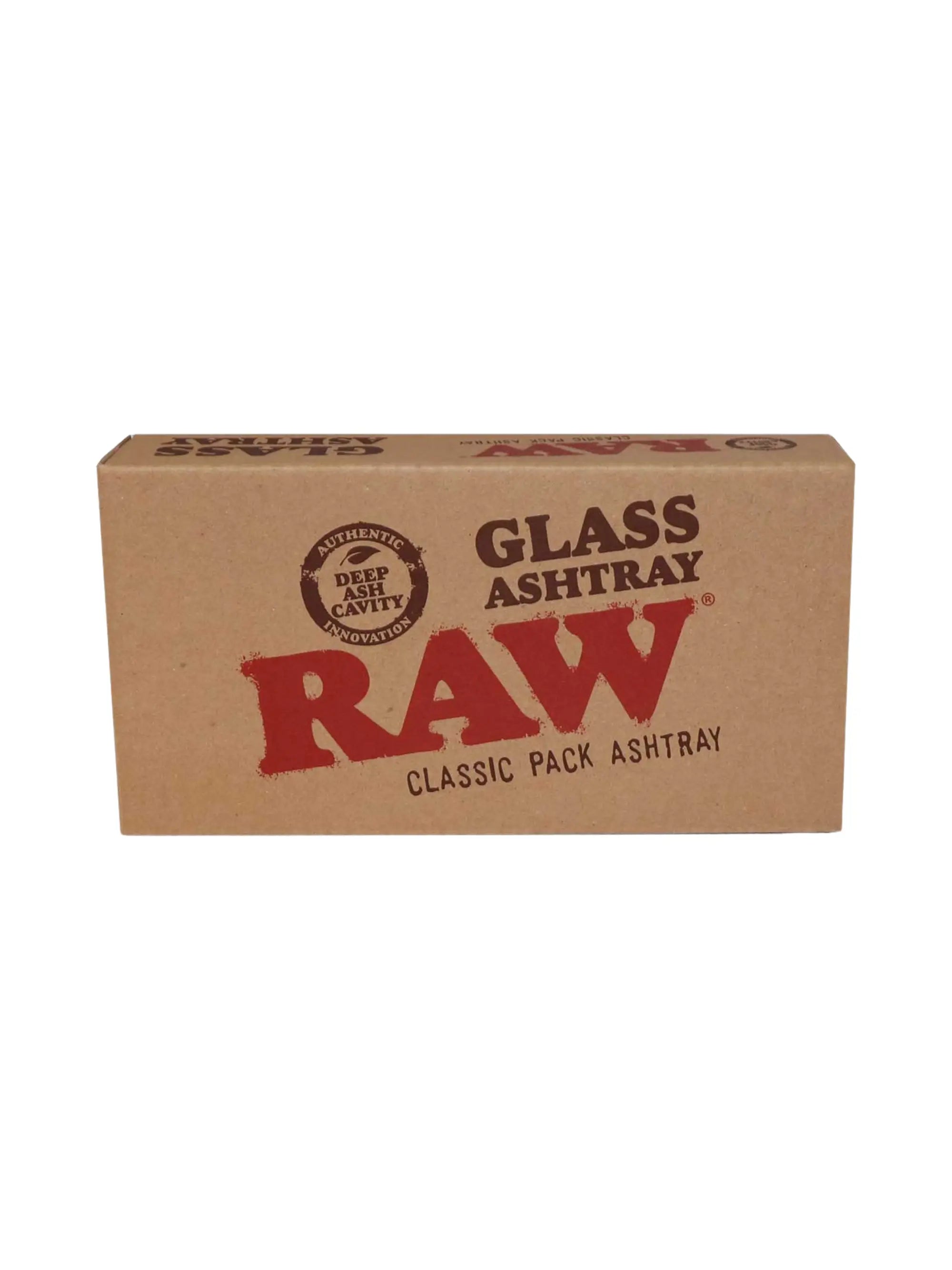 RAW Classic Pack Glas Aschenbecher