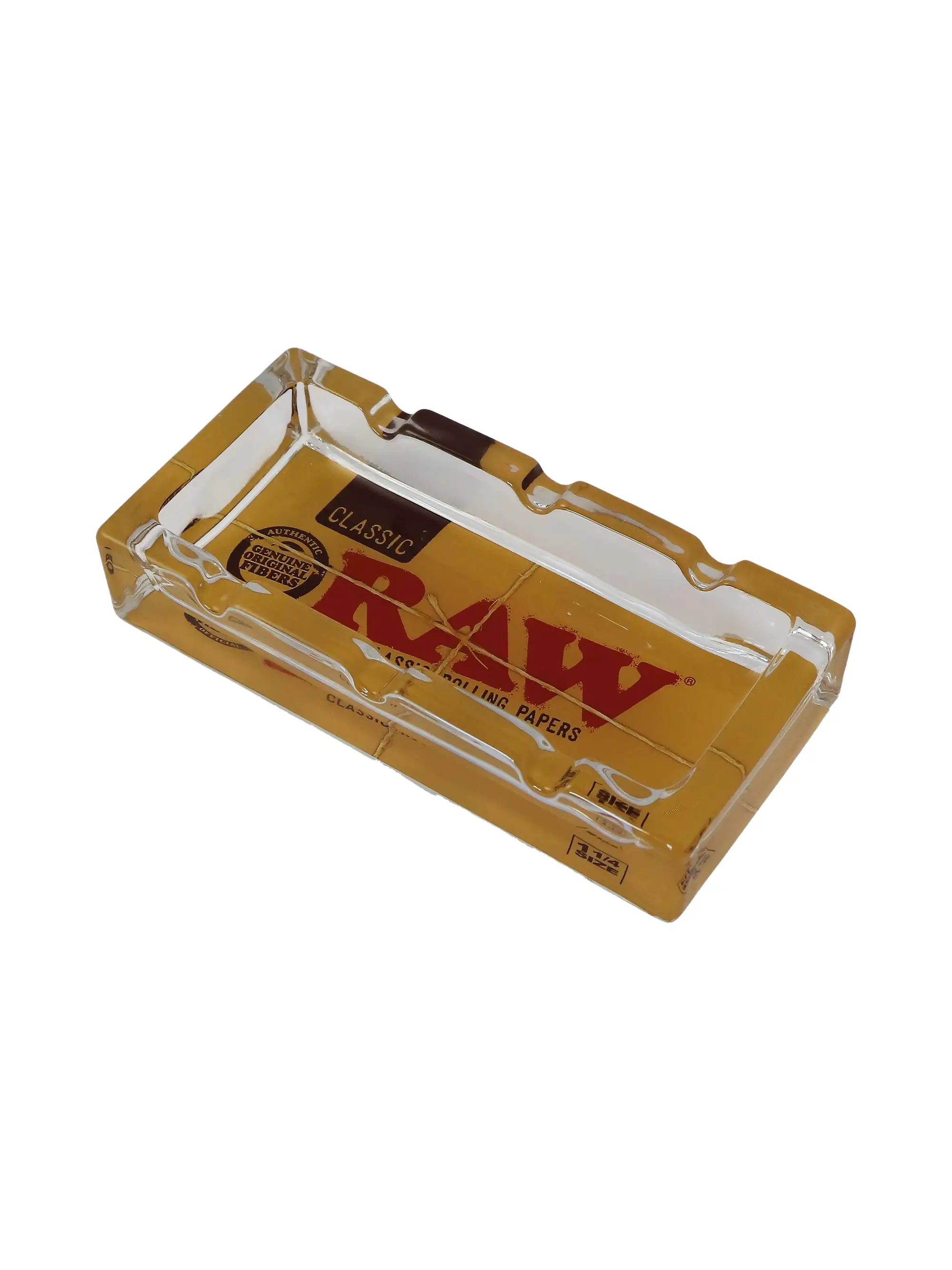 RAW Classic Pack Glas Aschenbecher