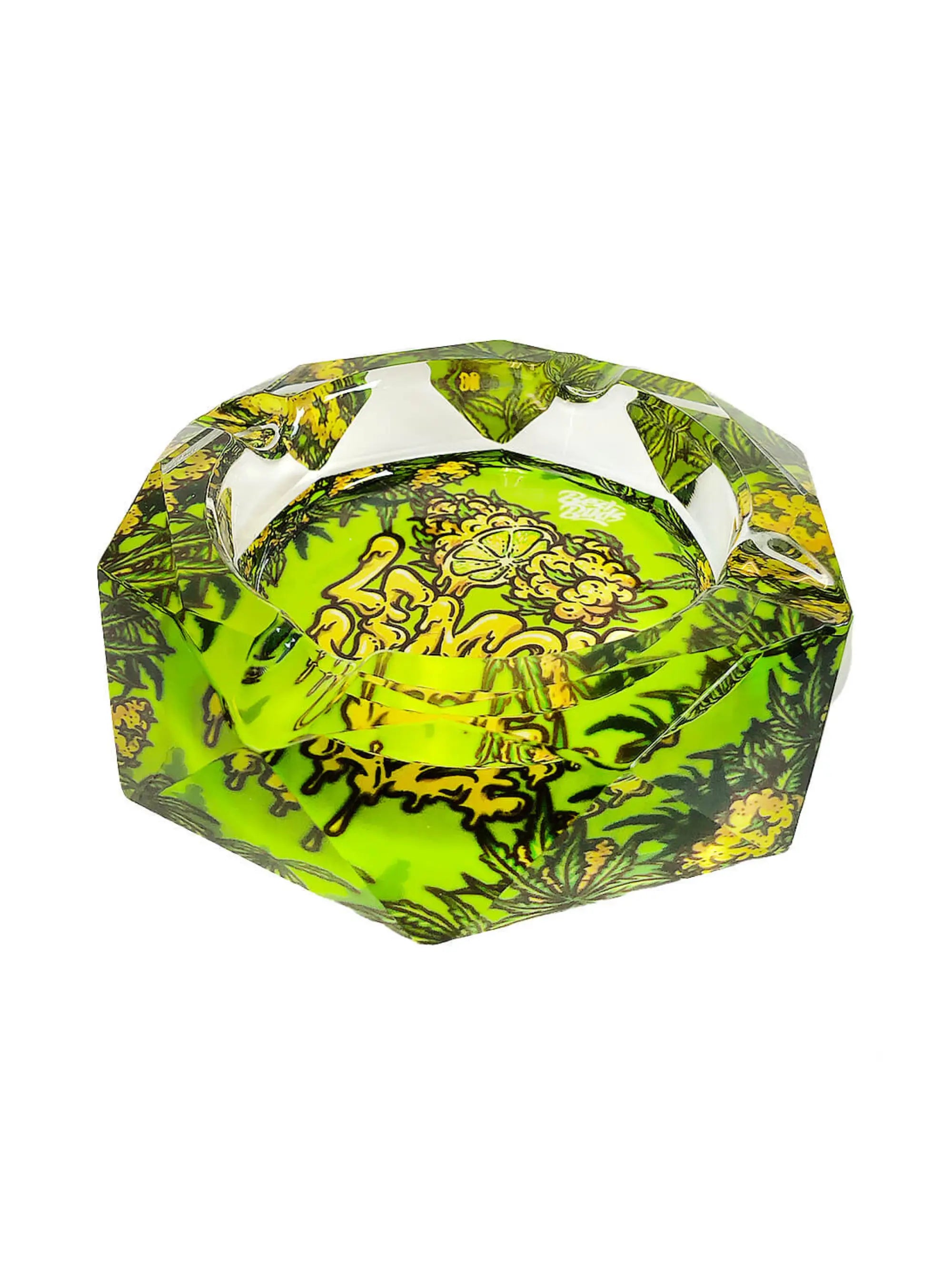 Best Buds Crystal Aschenbecher mit Geschenkbox Lemon Haze