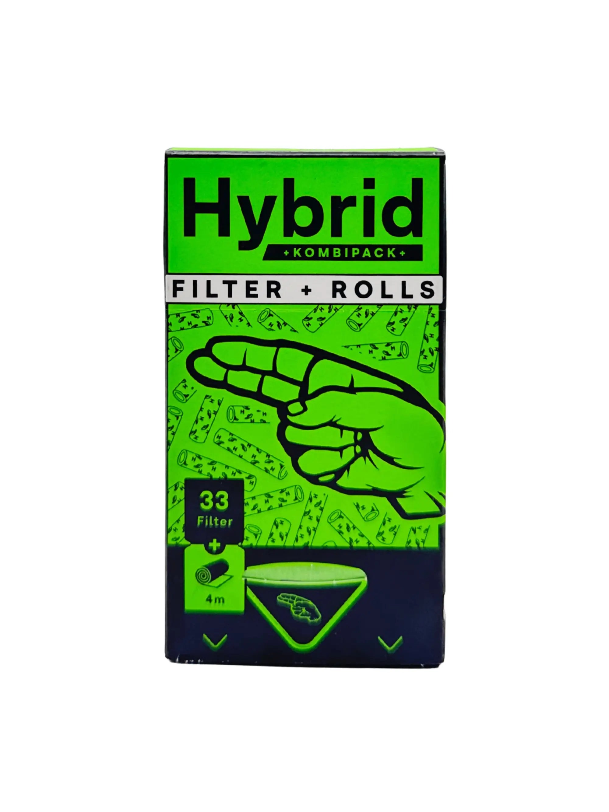 Hybrid Supreme Kombipack 33 Aktivkohlefilter + 4m Papers