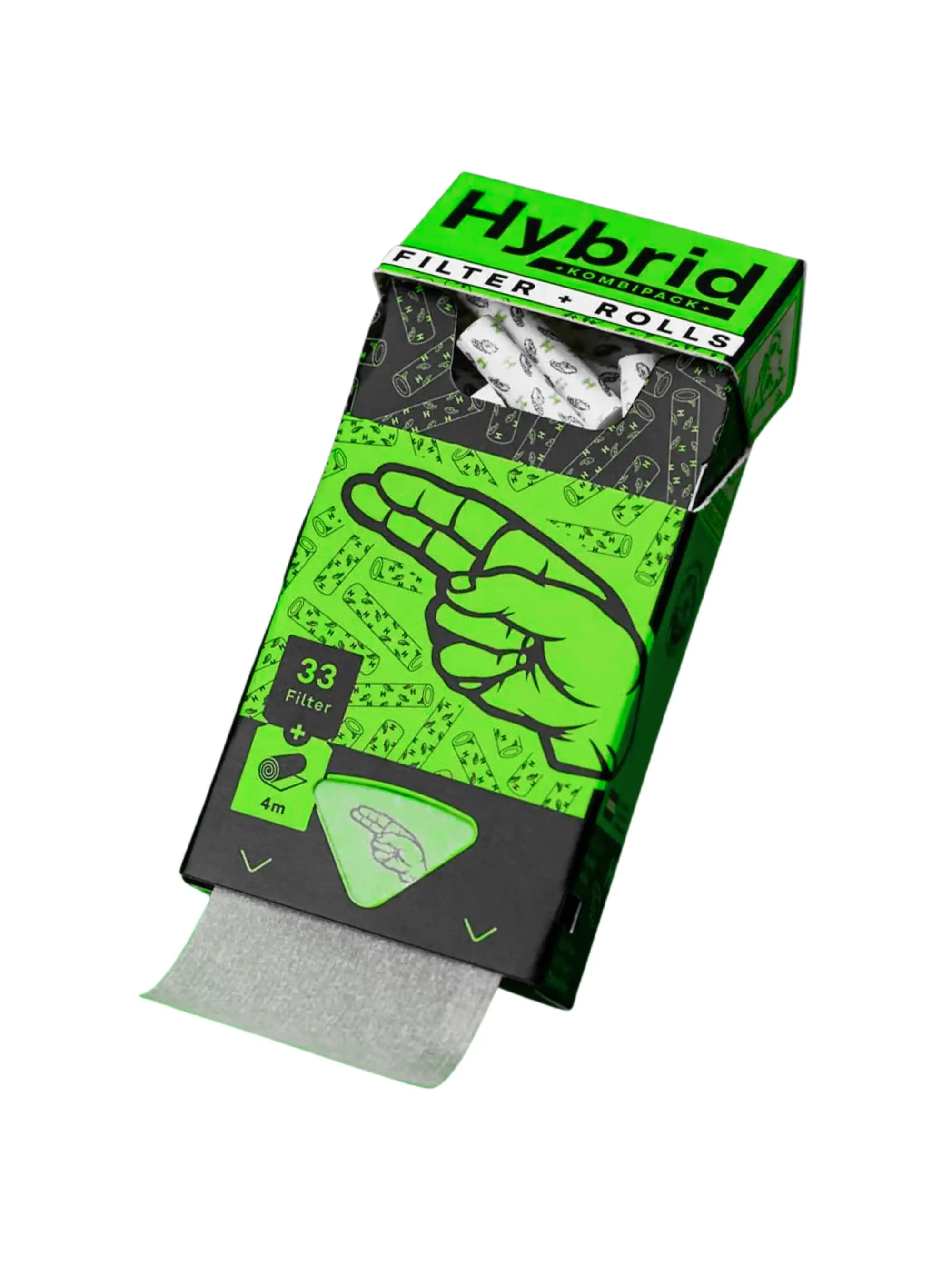 Hybrid Supreme Kombipack 33 Aktivkohlefilter + 4m Papers