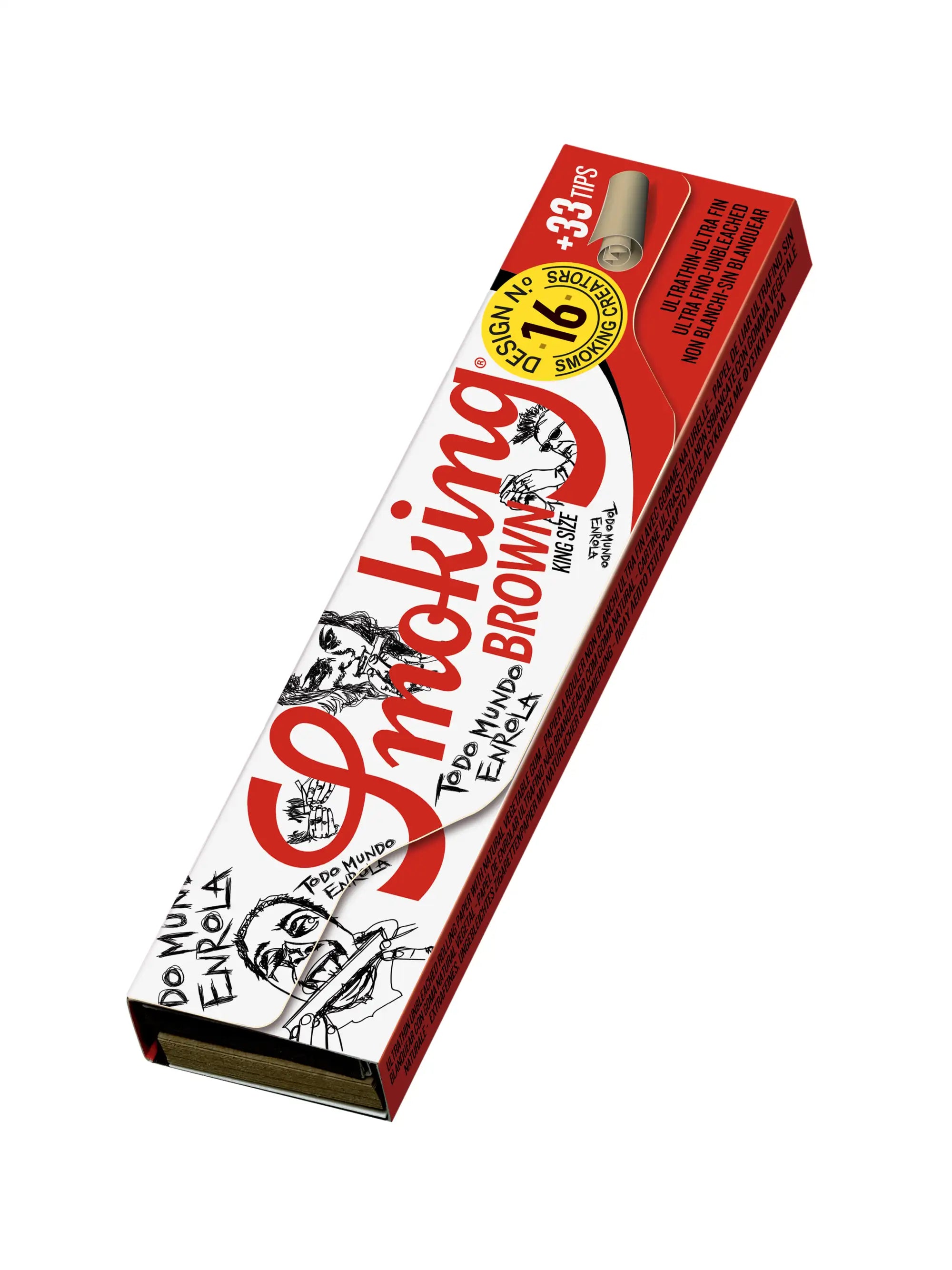 Smoking Brown King Size Papers + Tips "Creator" Edition 16