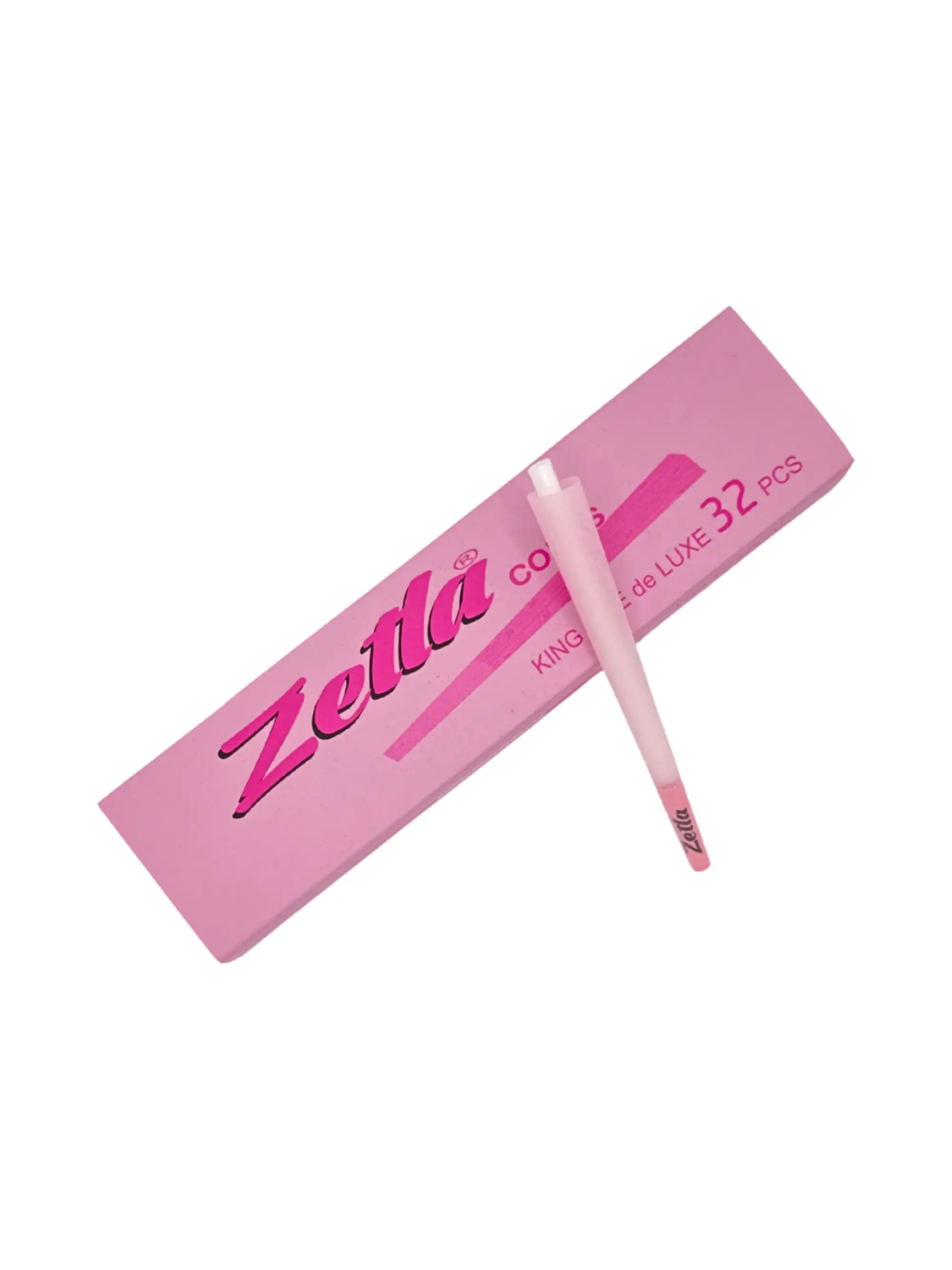 Zetla Pre-Rolled Cones Pink King Size Deluxe (32 Stück)