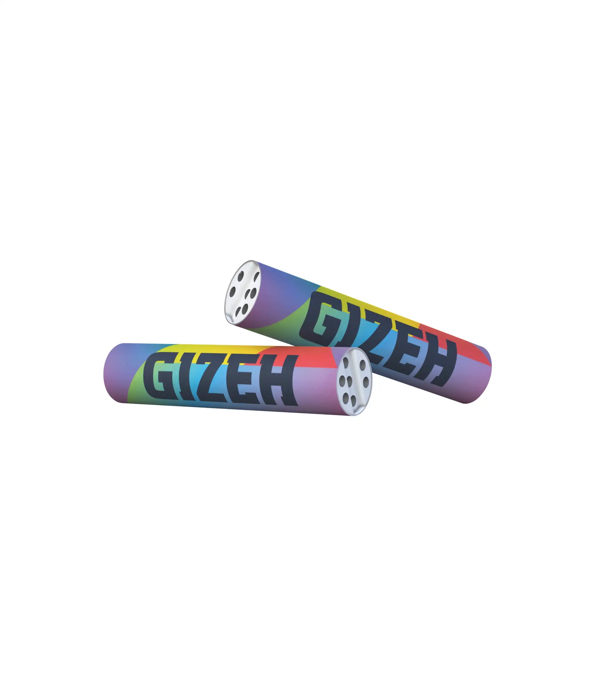 GIZEH Aktivkohlefilter ⌀ 6 mm Rainbow 50 Stück