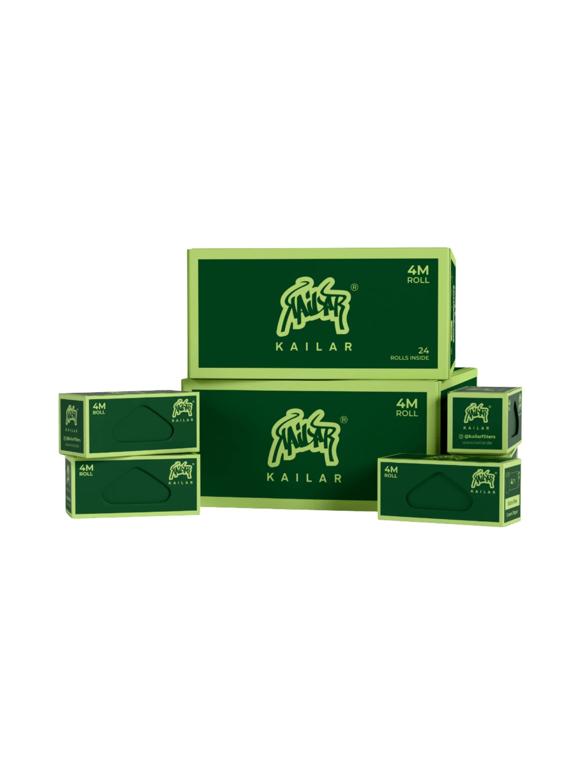 Kailar Papers Rolls 6m Grün