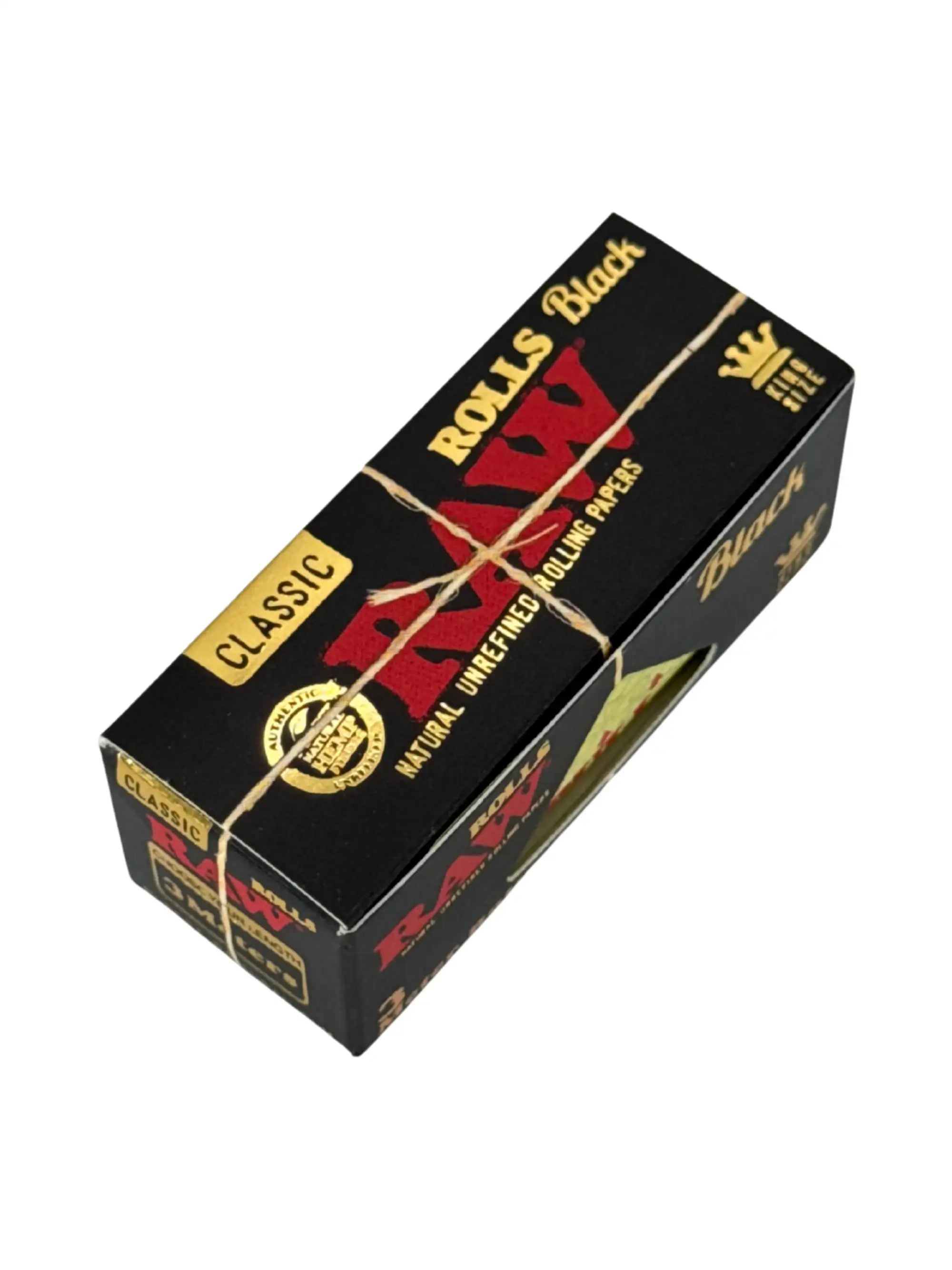 RAW Black Rolls Box mit 12 à 3m Rollen Paper