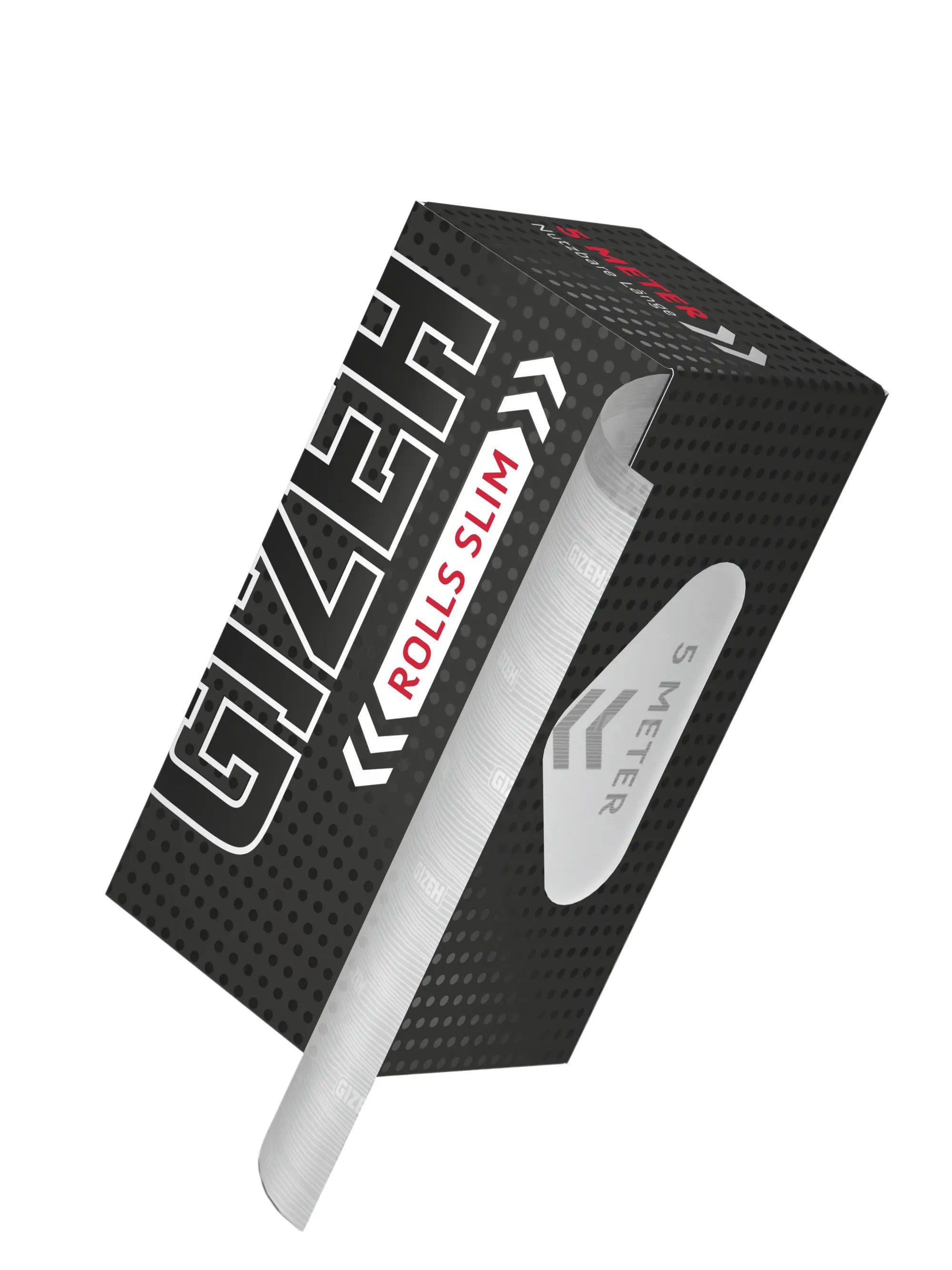 GIZEH Black Rolls Slim 5 Meter