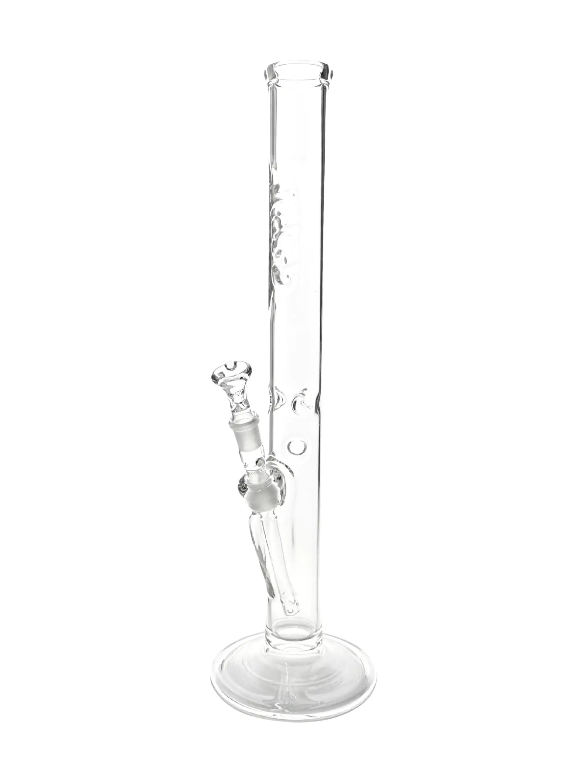 G-SPOT Zylinderbong Flame Polished NS18.8 mit Eiskerben