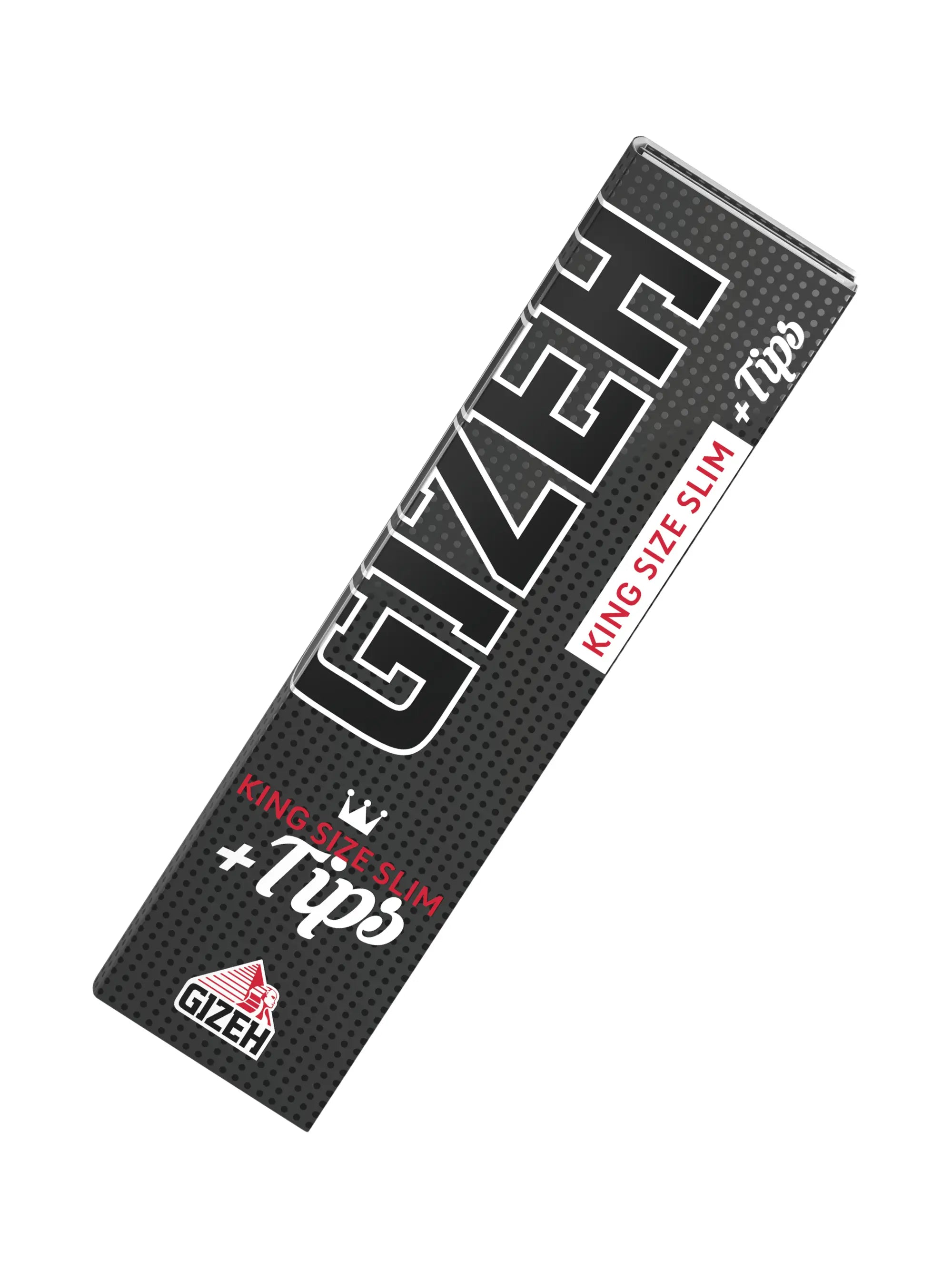 GIZEH Black King Size Slim 34 Blatt + 34 Tips