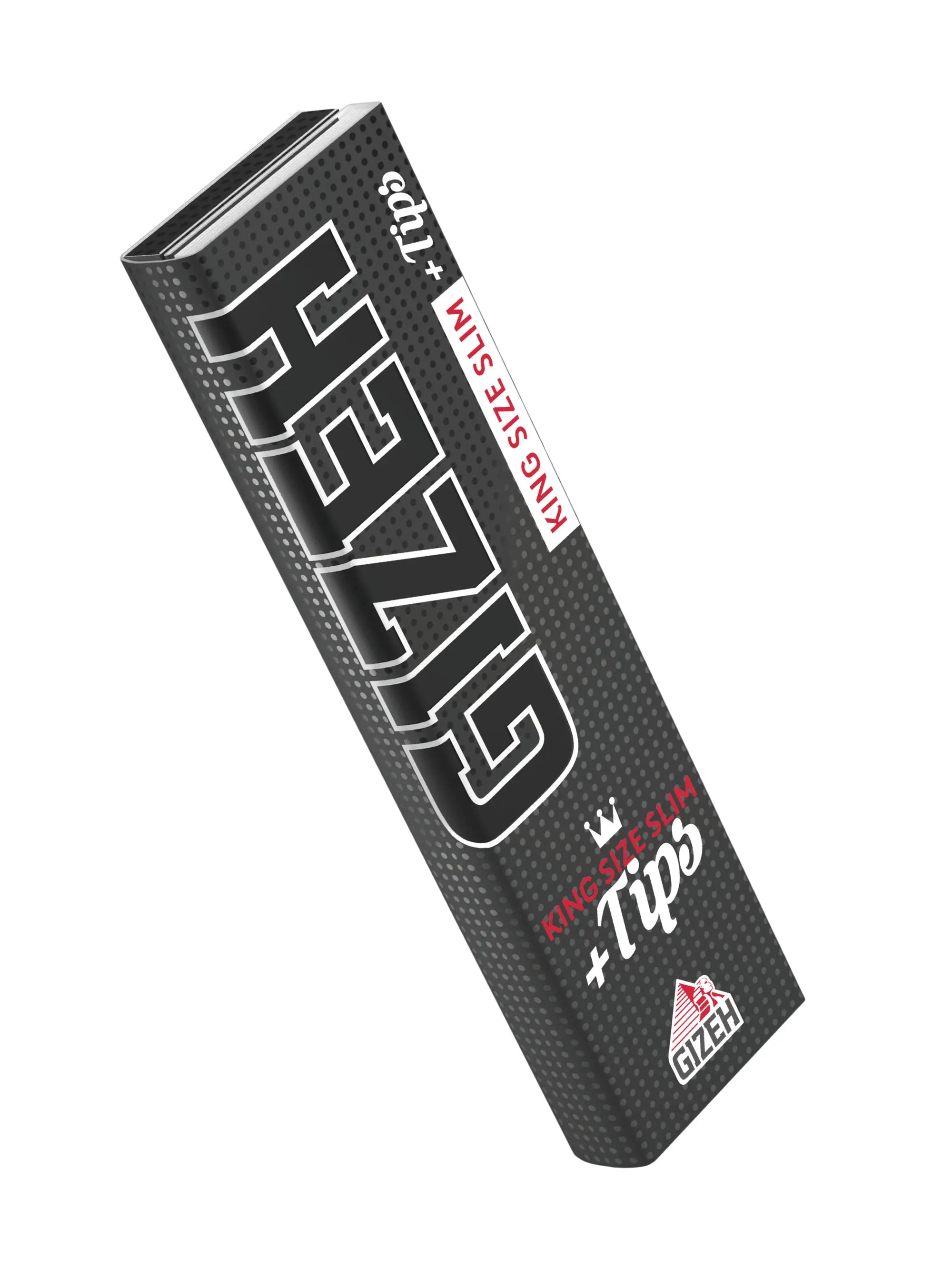 GIZEH Black King Size Slim 34 Blatt + 34 Tips