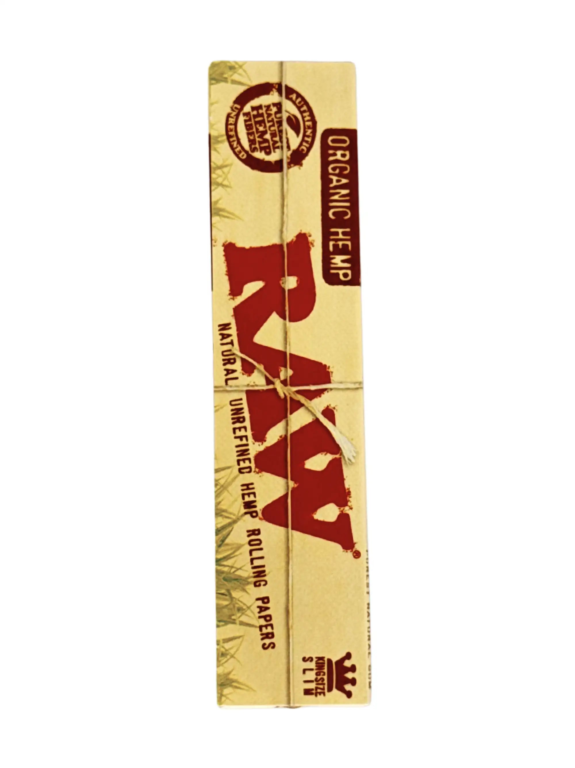 RAW Organic Hemp King Size Slim Papers 32 Blatt