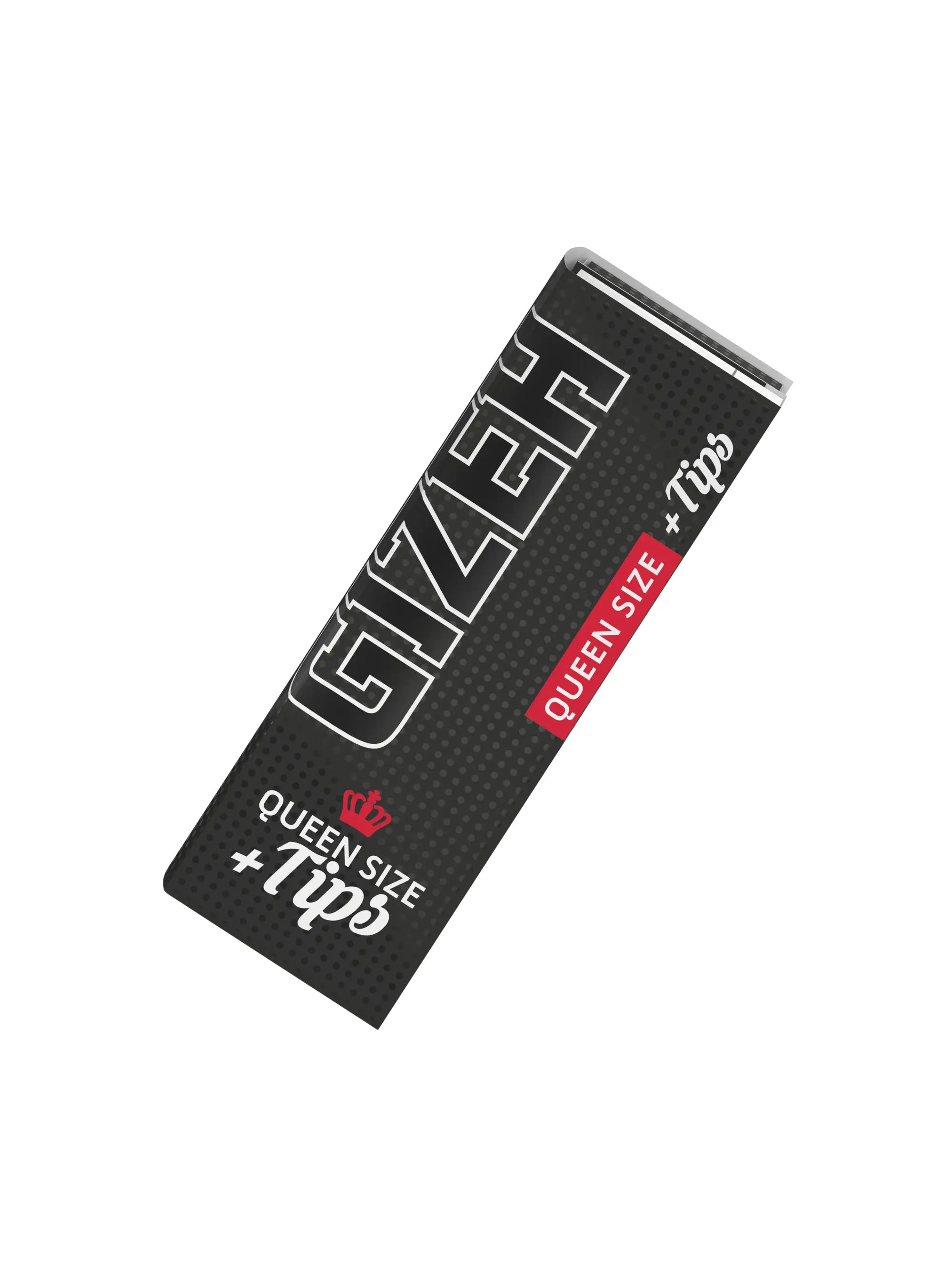 GIZEH Black Queen Size Papers 50 Blatt + 50 Tips