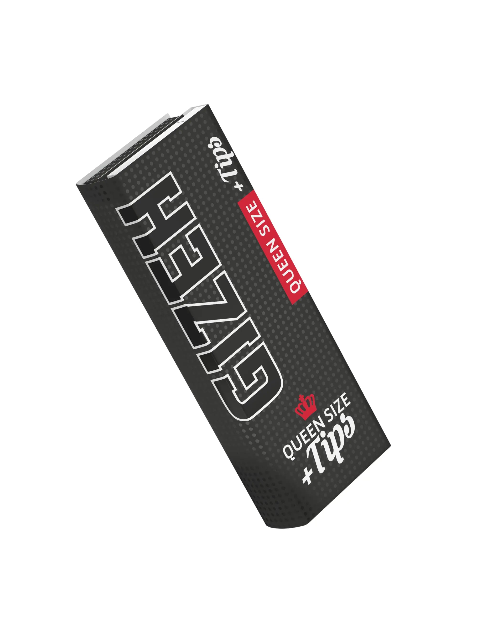 GIZEH Black Queen Size Papers 50 Blatt + 50 Tips