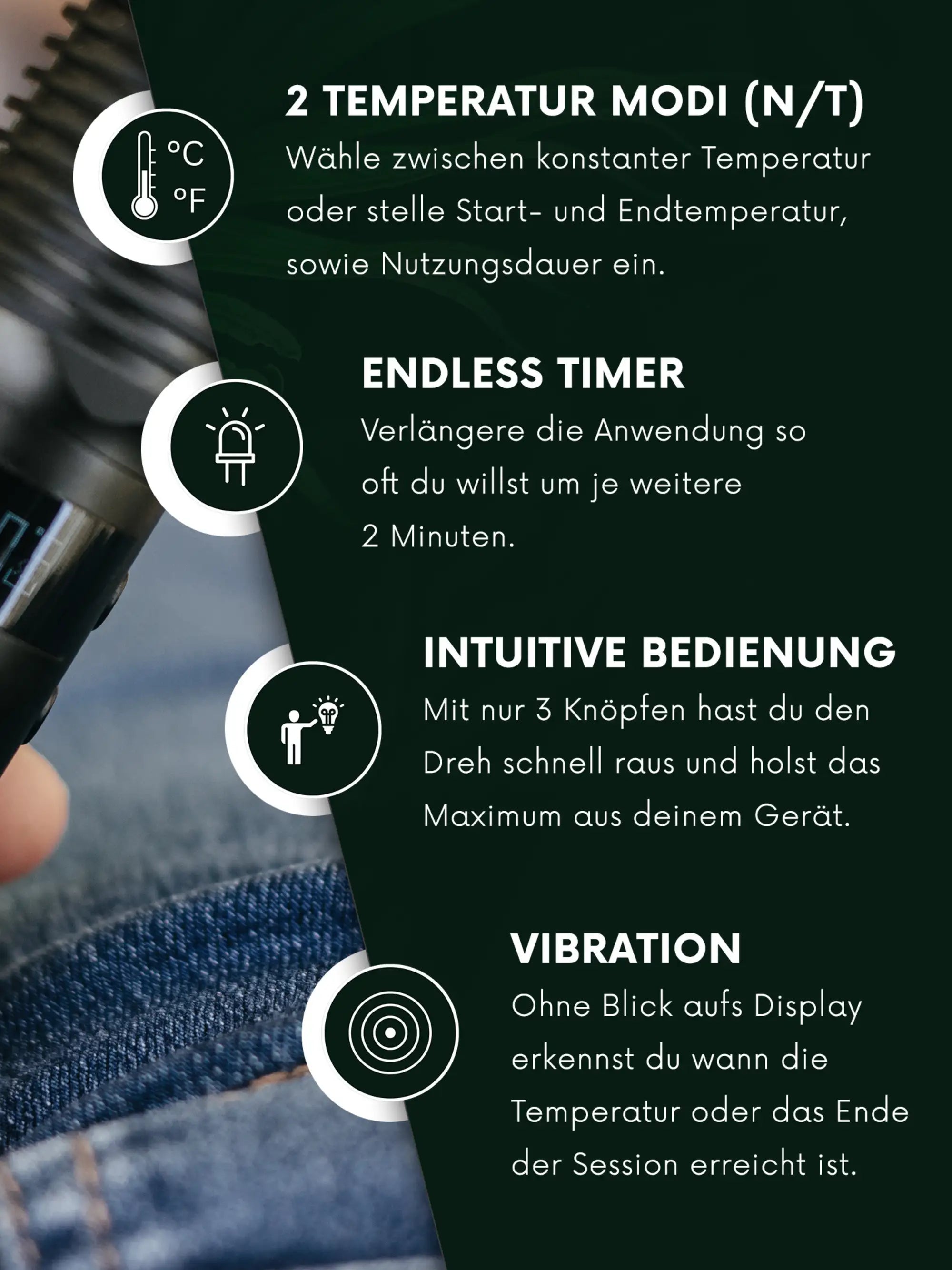 HIZEN Stilus Pro Konvektion Vaporizer