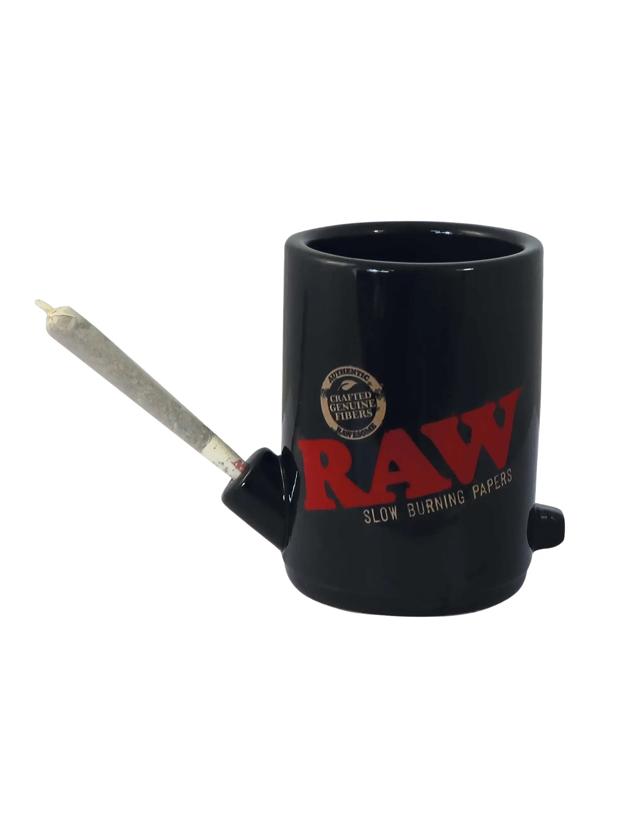 RAW Wake Up & Bake Up Coffee and a Cone Mug Tasse