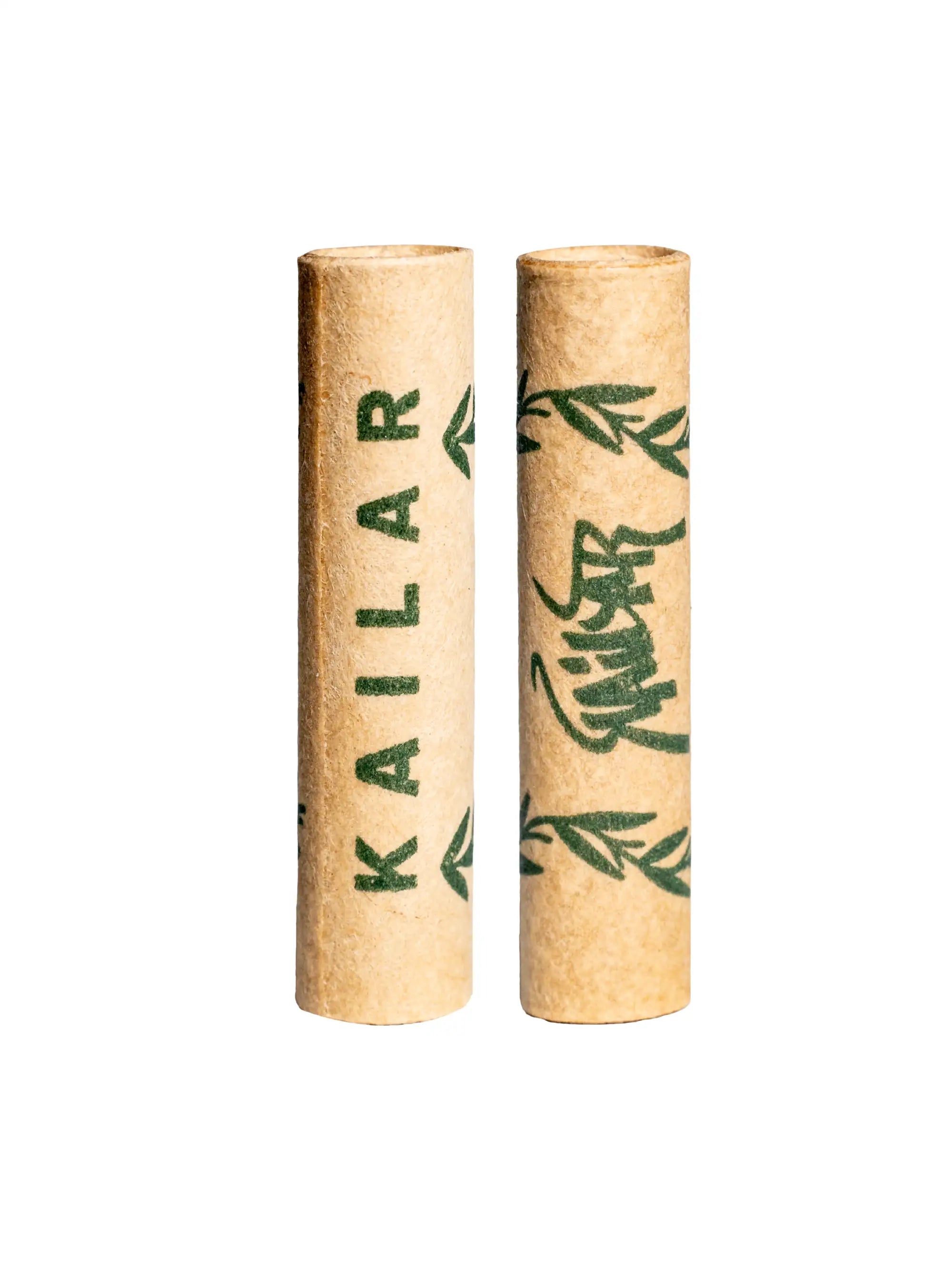 Kailar Aktivkohlefilter Ø 5,9 mm Unbleached 500 Stück im Glas