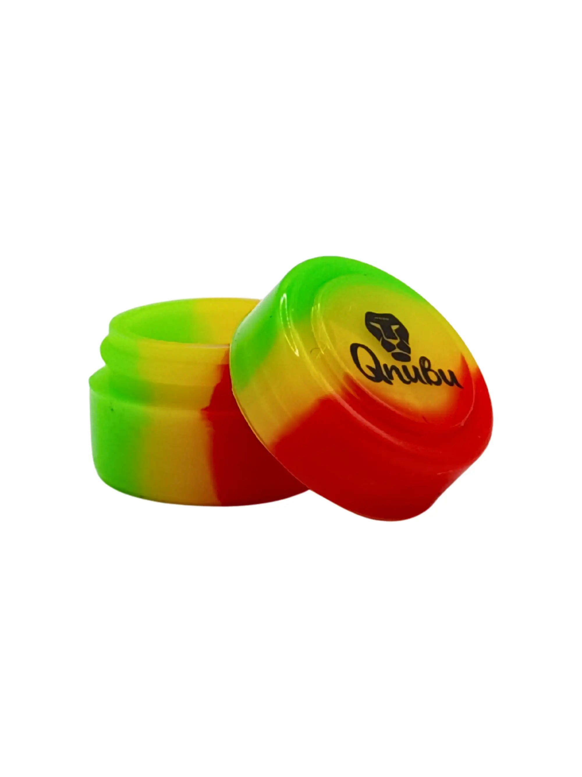 Qnubu Silikonbehälter Lion Rasta Ø 23 mm