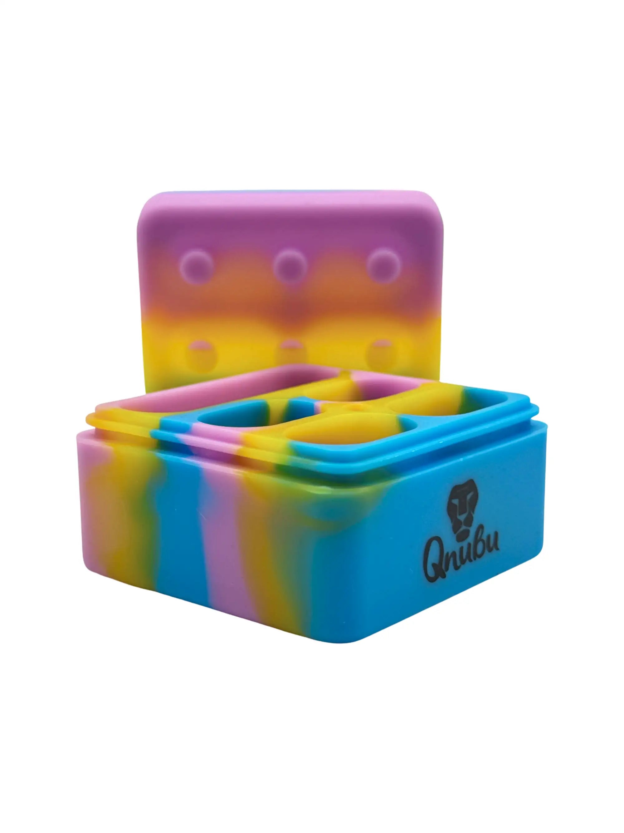 Qnubu Silikonbehälter Lion Rainbow Ø 50 mm