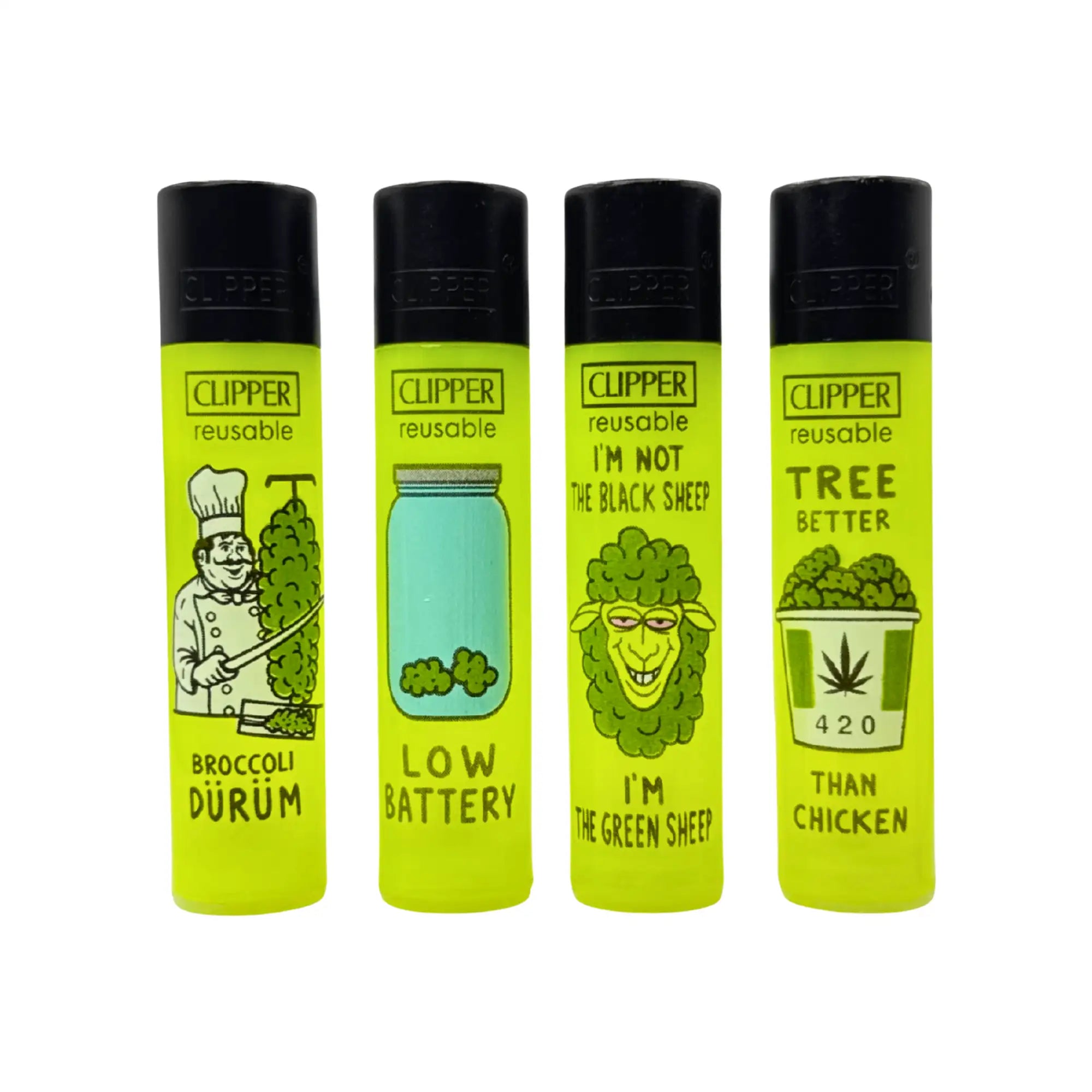 Clipper Feuerzeuge Think Green Serie