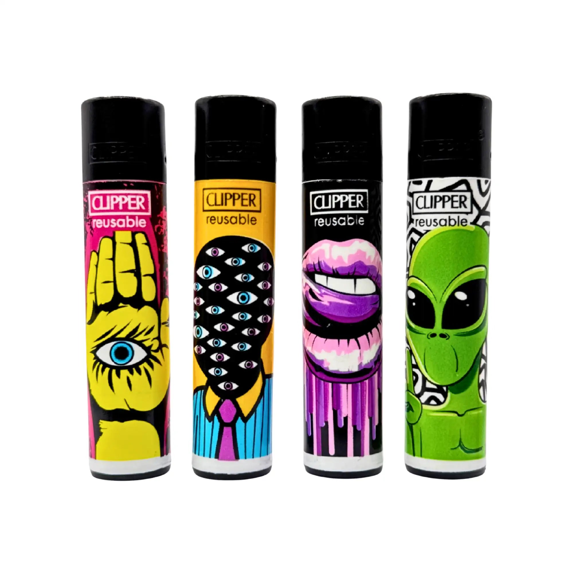 Clipper Feuerzeuge Love Martians Serie