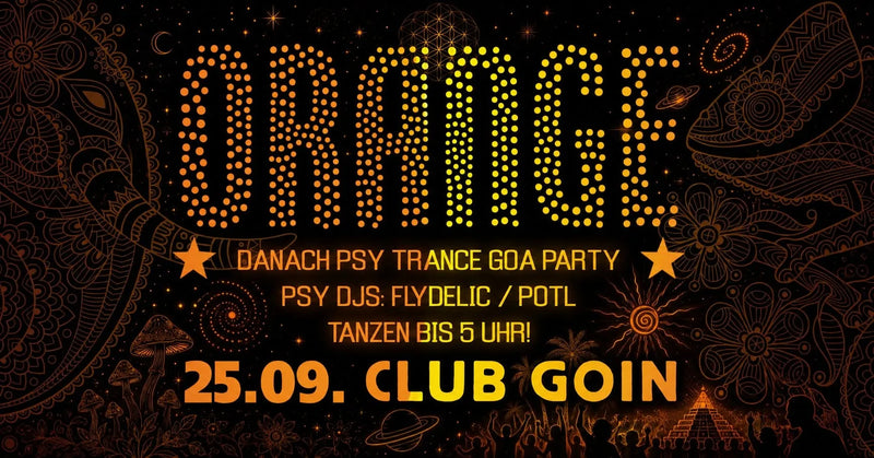 Orange Vibes Club Go In