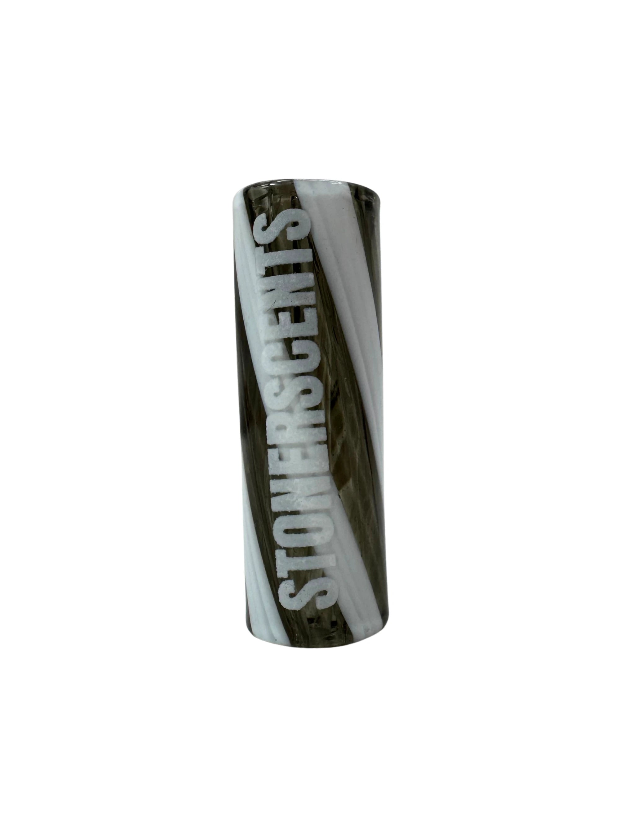 STONERSCENTS Glasfilter – Black Twist, Ø 10 mm