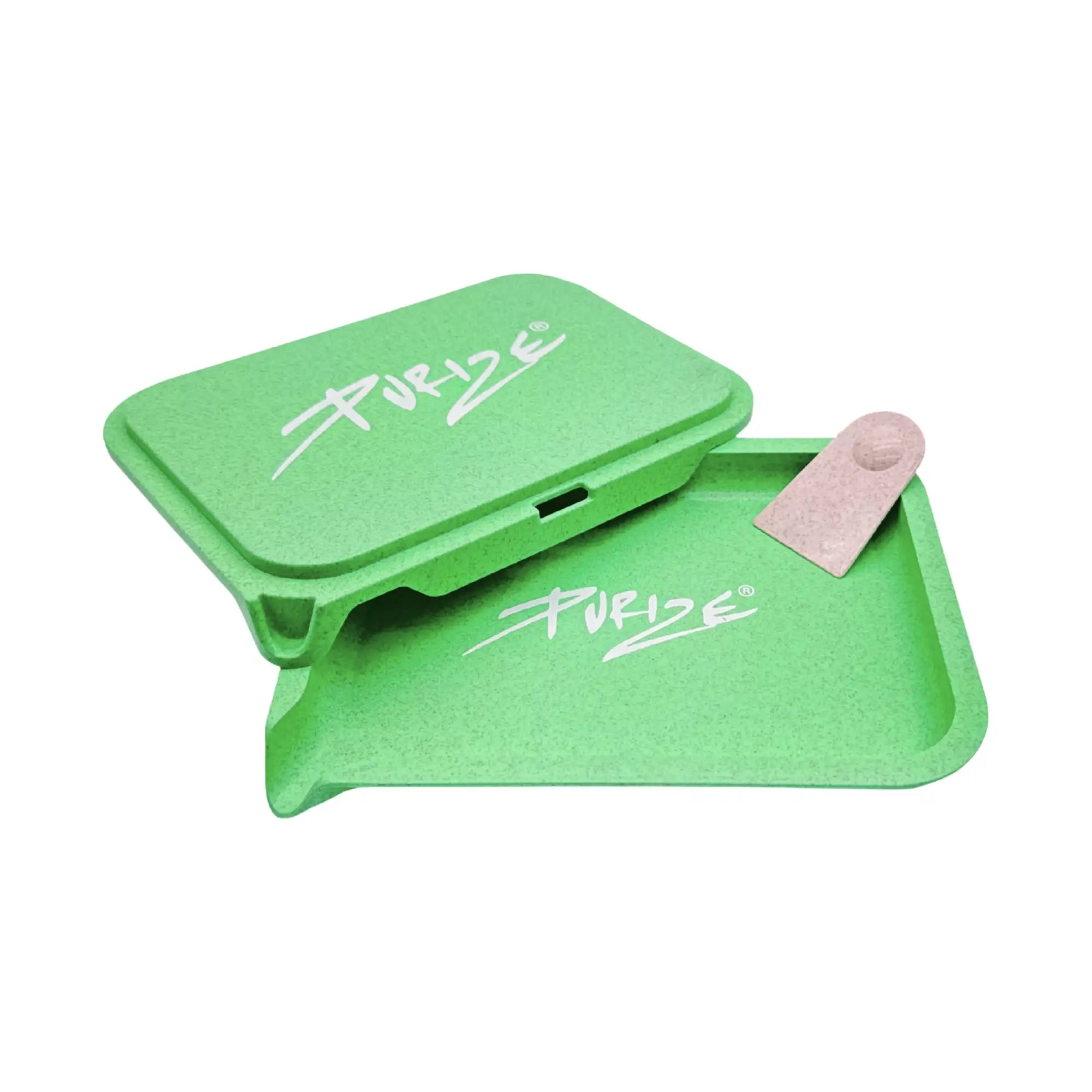 PURIZE® Plant Fiber Composite Tray Grün