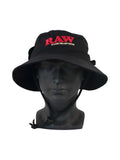 ROLLING PAPERS × RAW Bucket Hat – Schwarz