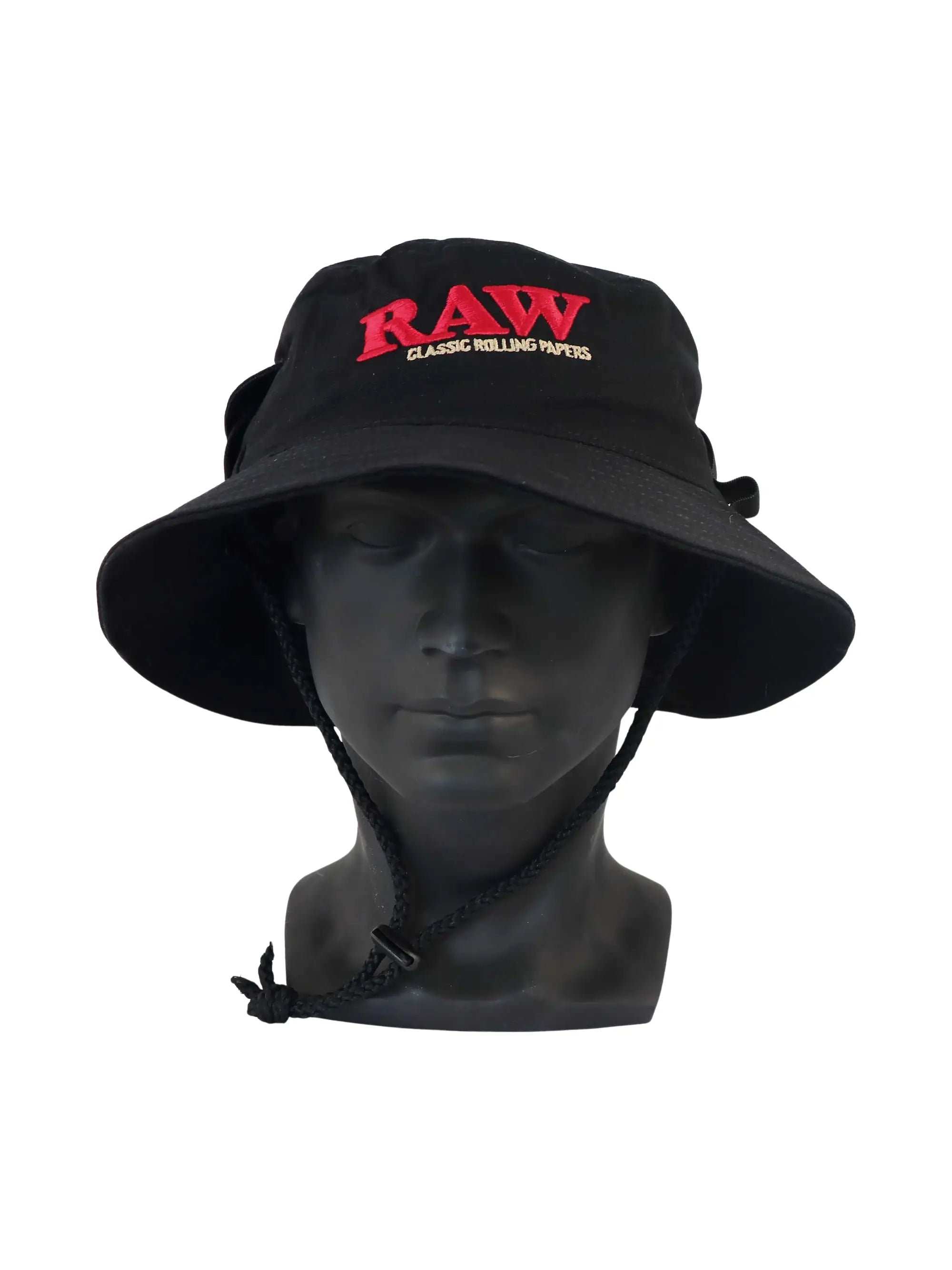 ROLLING PAPERS × RAW Bucket Hat – Schwarz