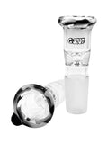 G-SPOT Siebkopf Farbglas Schwarz/Weiß NS 18.8