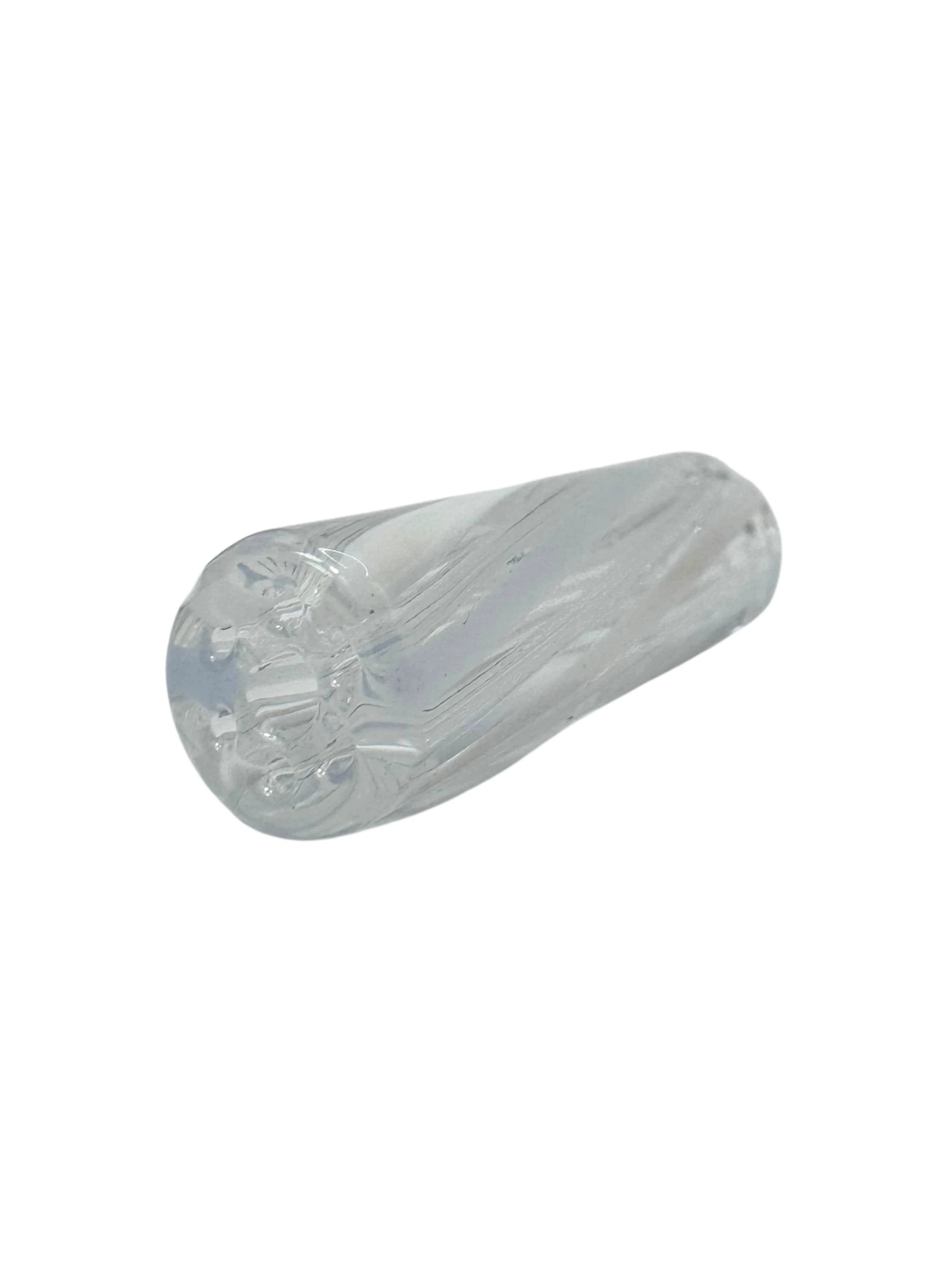 STONERSCENTS Glasfilter – Slim Twist White Silver, Ø 9 mm