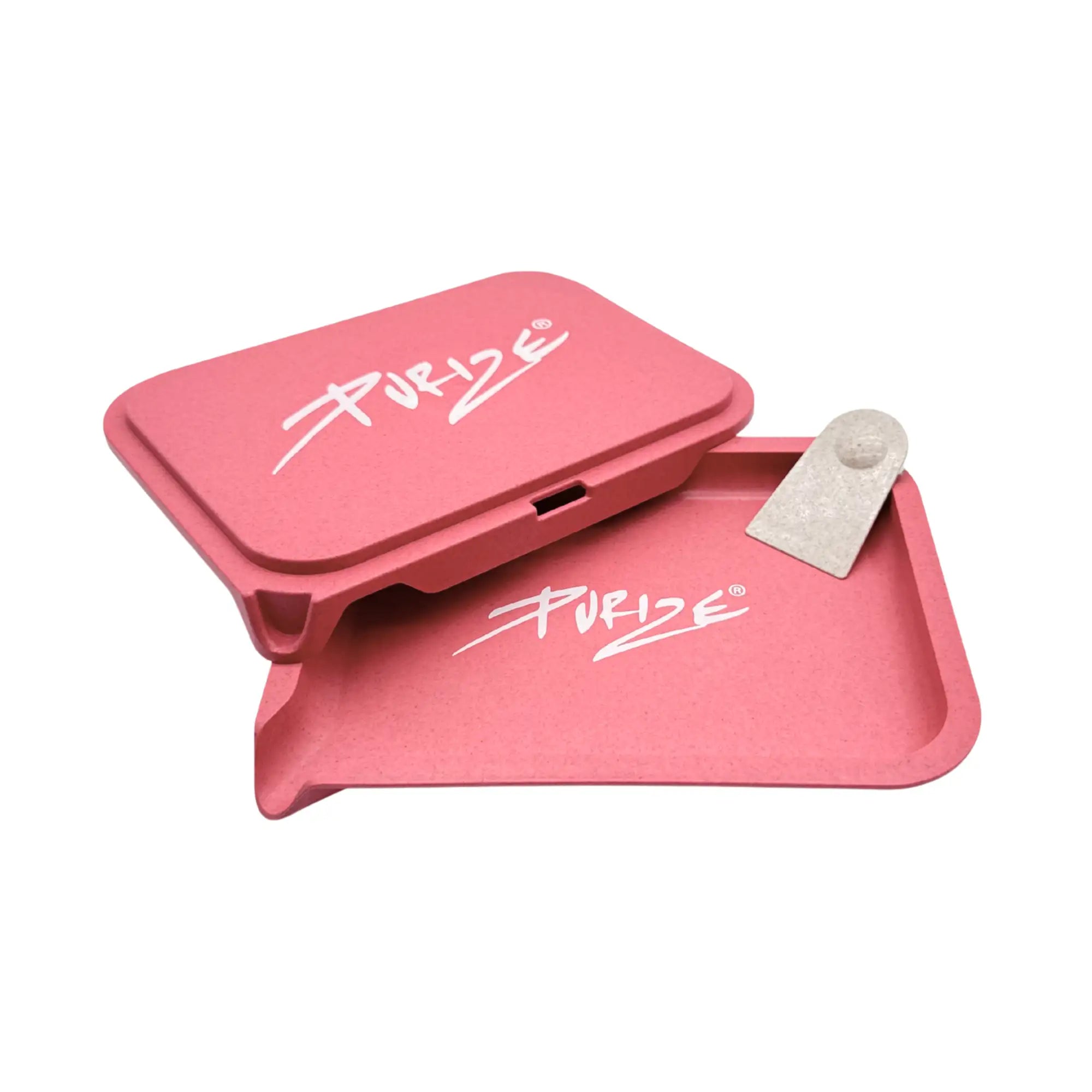 PURIZE® Plant Fiber Composite Tray Pink