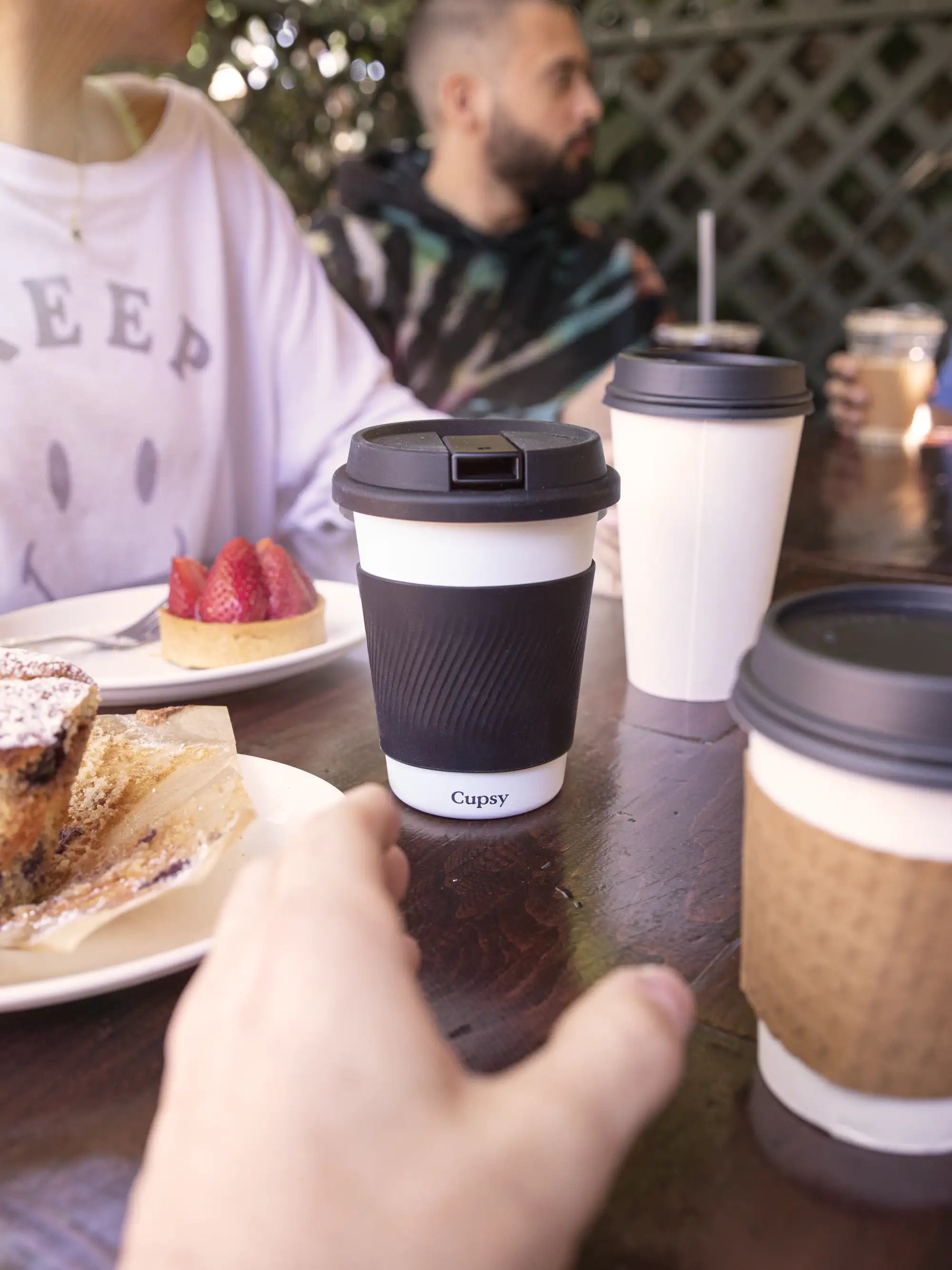 Puffco Cupsy Coffee Cup Schwarz
