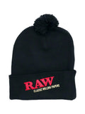 Rolling Papers × RAW Winter Mütze Schwarz