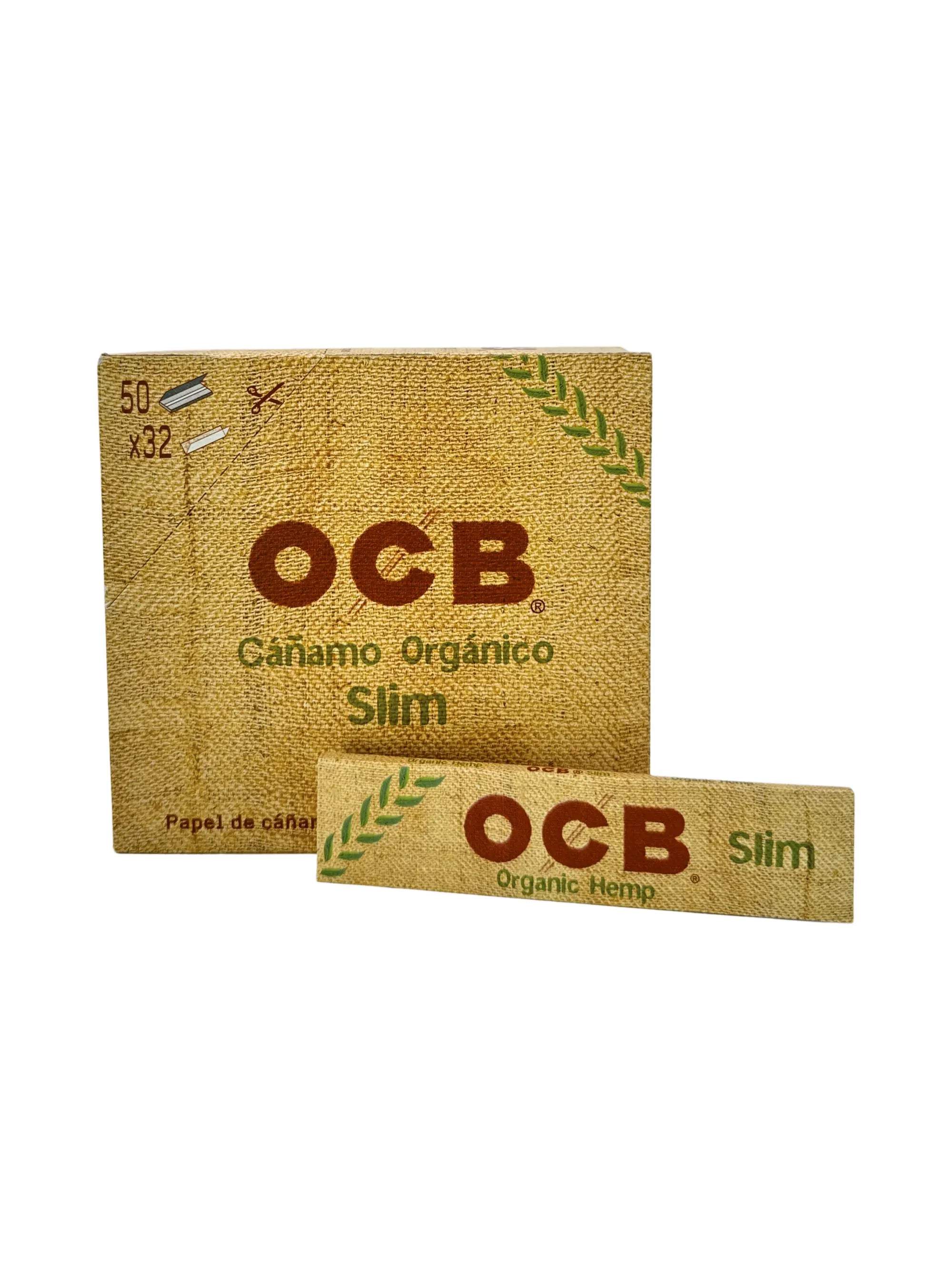 OCB Organic Hemp King Size Slim 32 Blatt